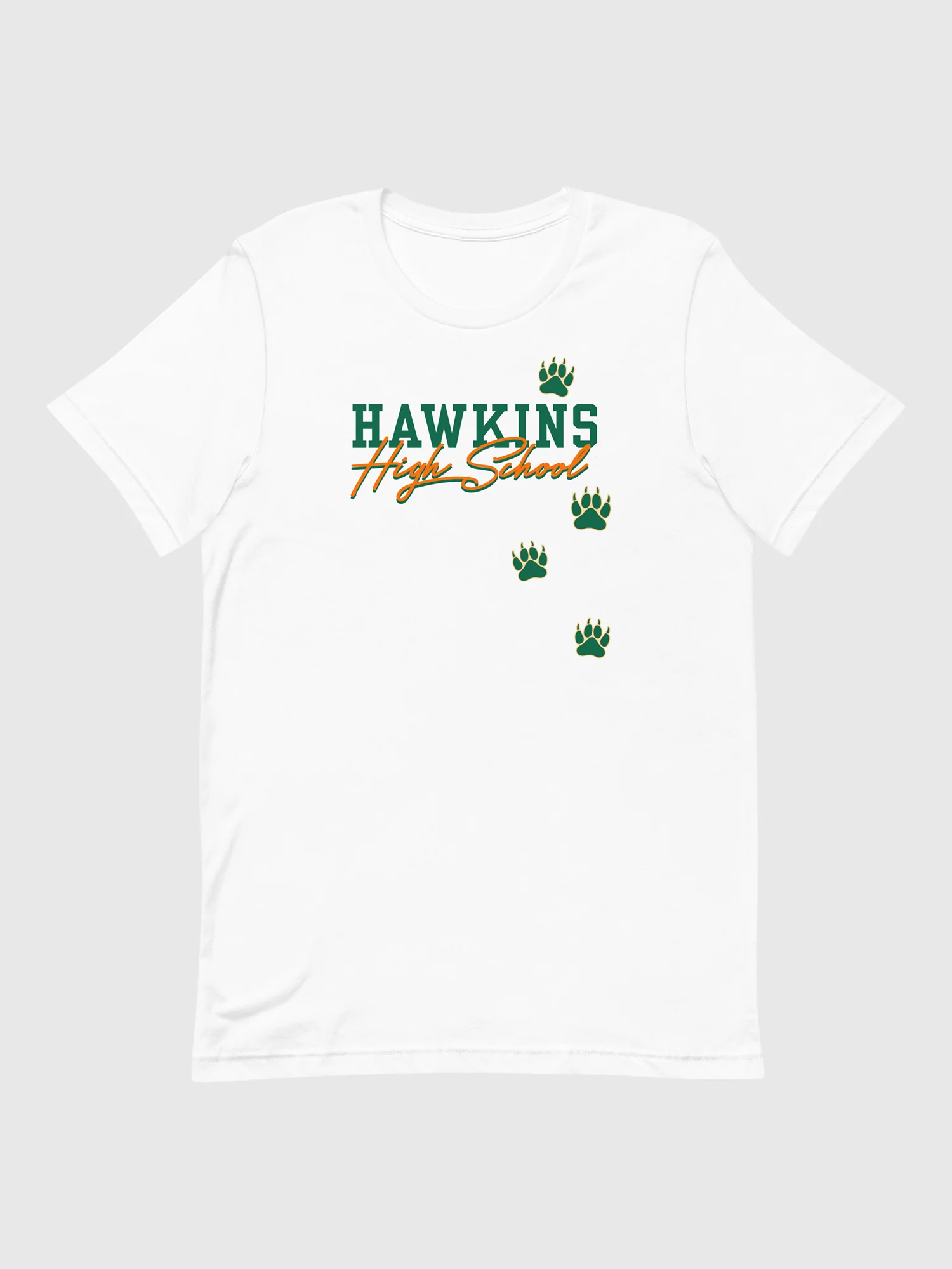 Stranger Things Hawkins High Tigers T-Shirt - Image 4