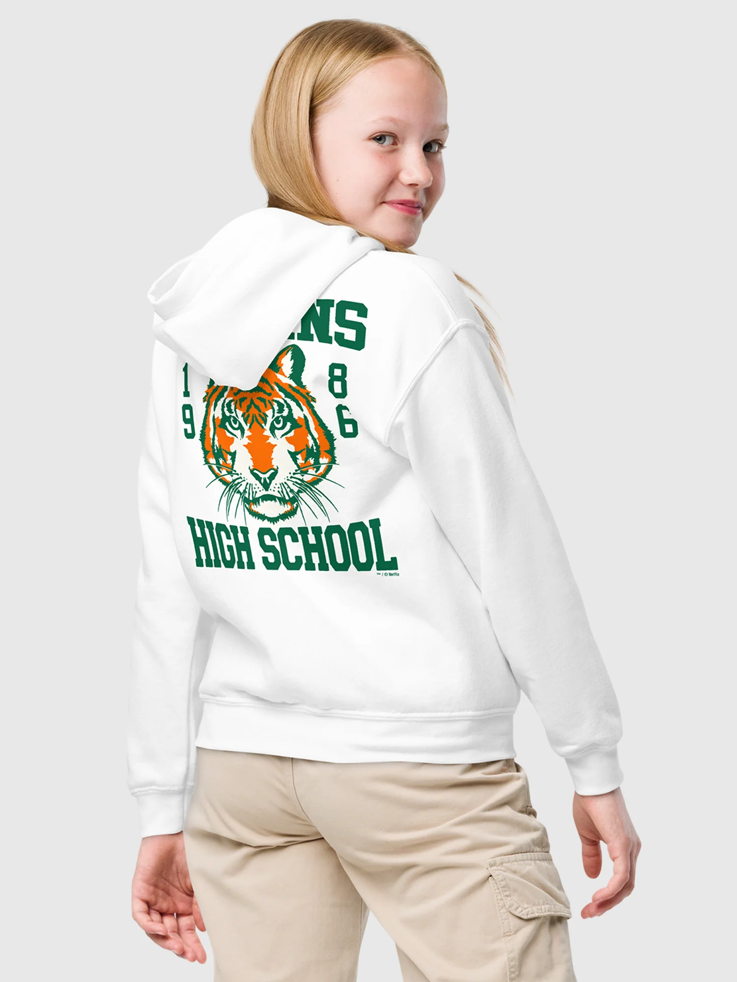 Stranger Things Hawkins High Youth Hoodie - Image 4