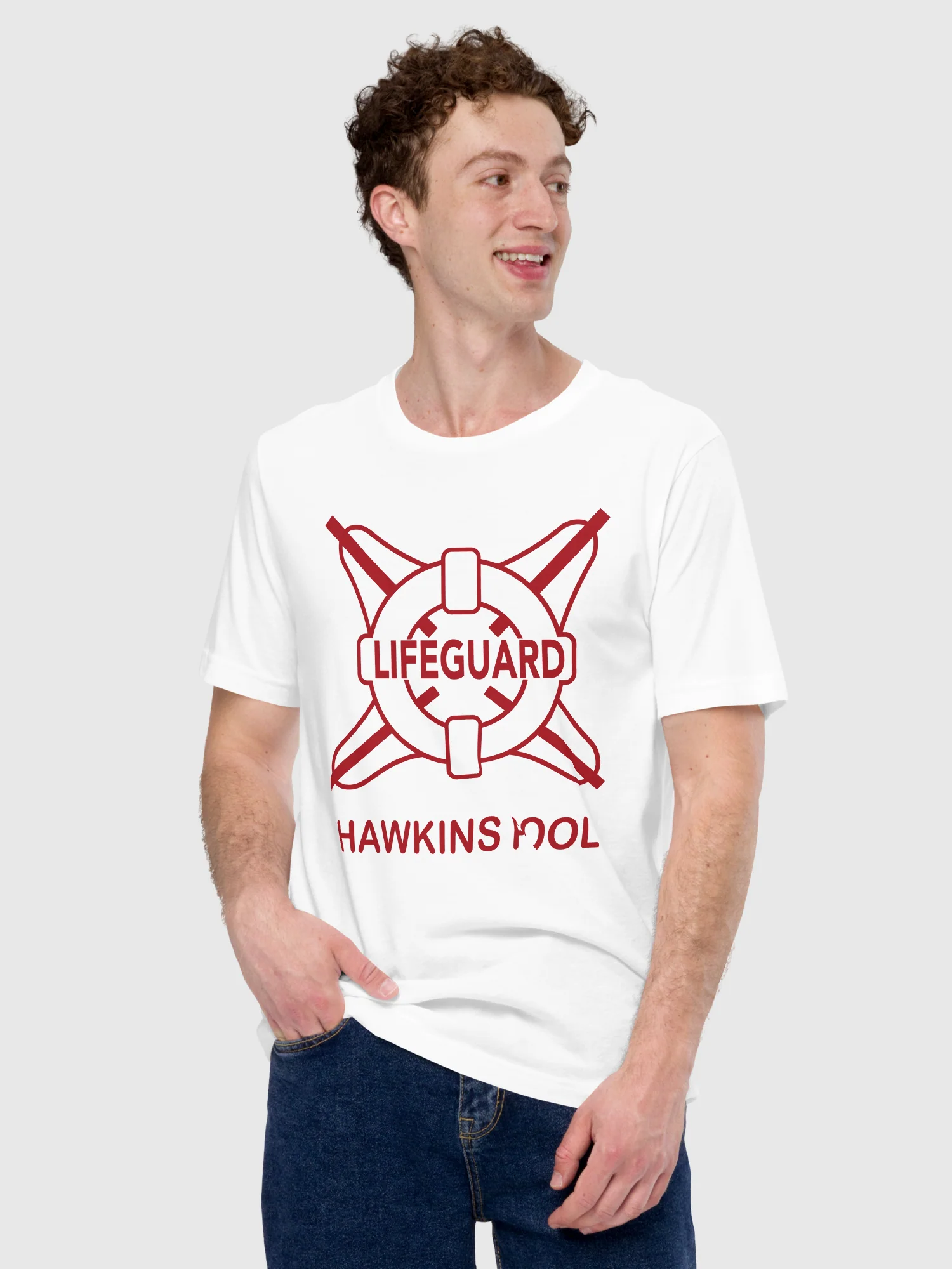 Stranger Things Hawkins Pool T-Shirt - Image 2