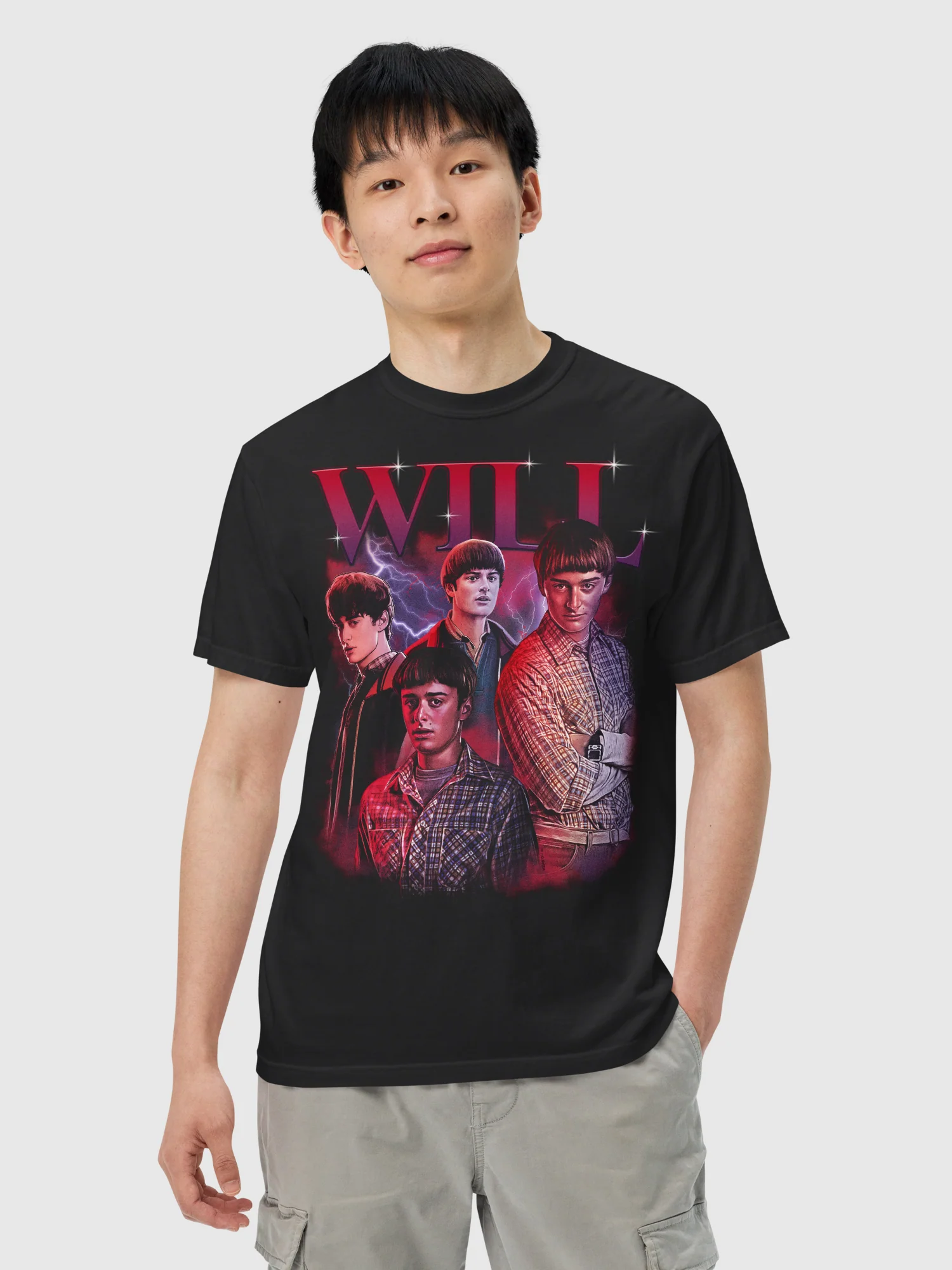 Stranger Things T-Shirt Comfort Colors Will Hearthrob - Image 2