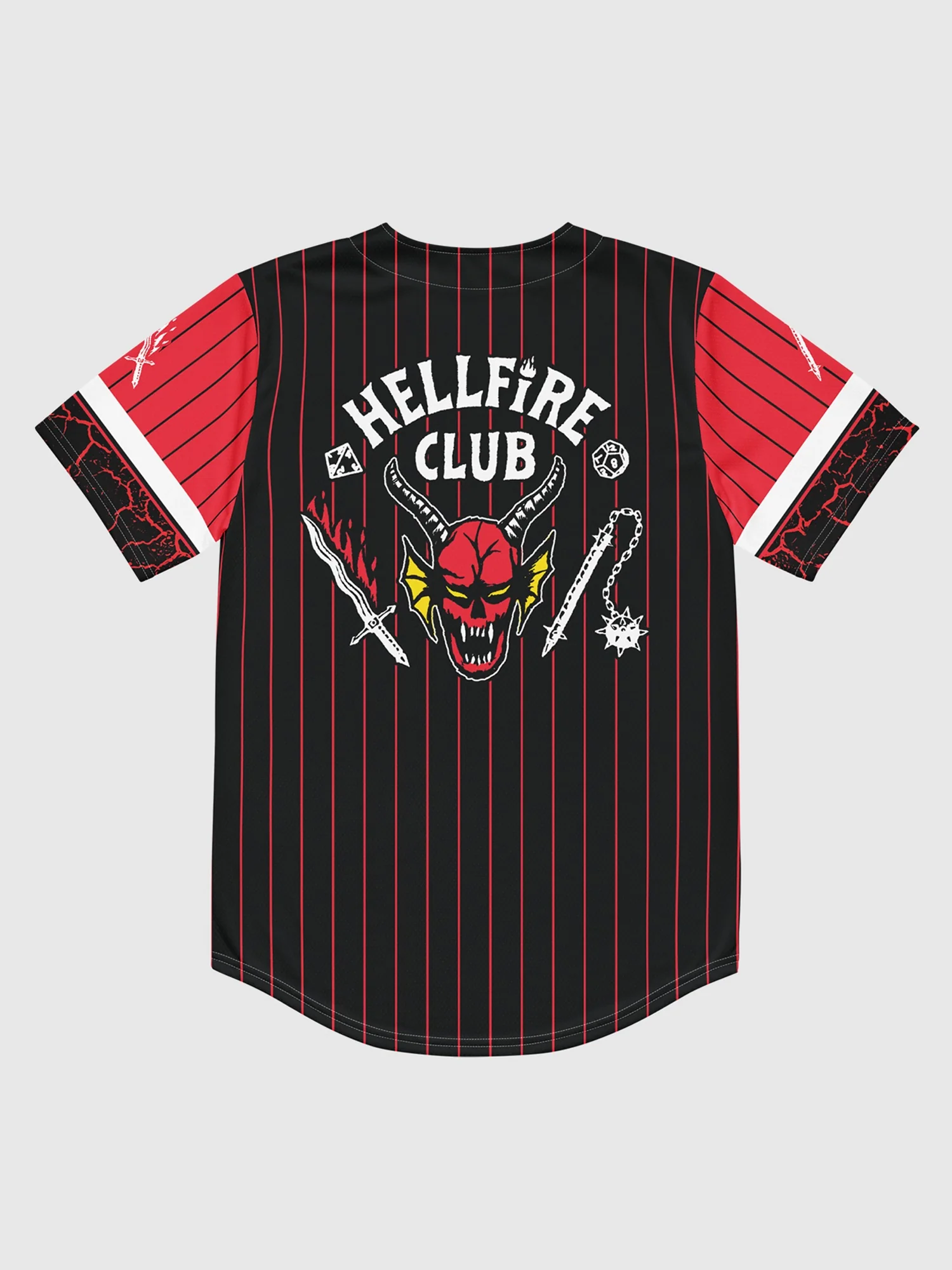 Hellfire Club Baseball  Jersey - Image 2
