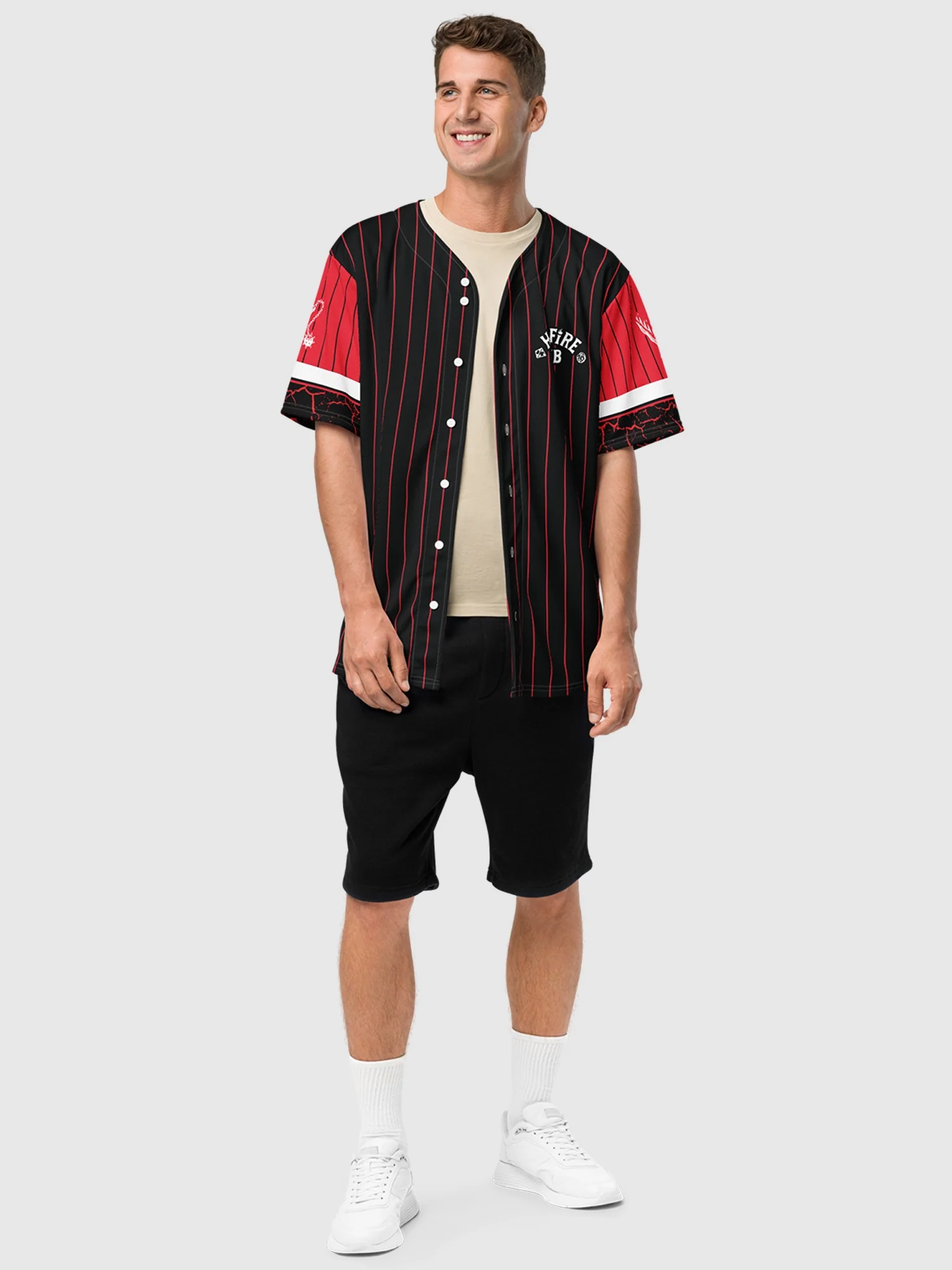 Hellfire Club Baseball  Jersey - Image 3