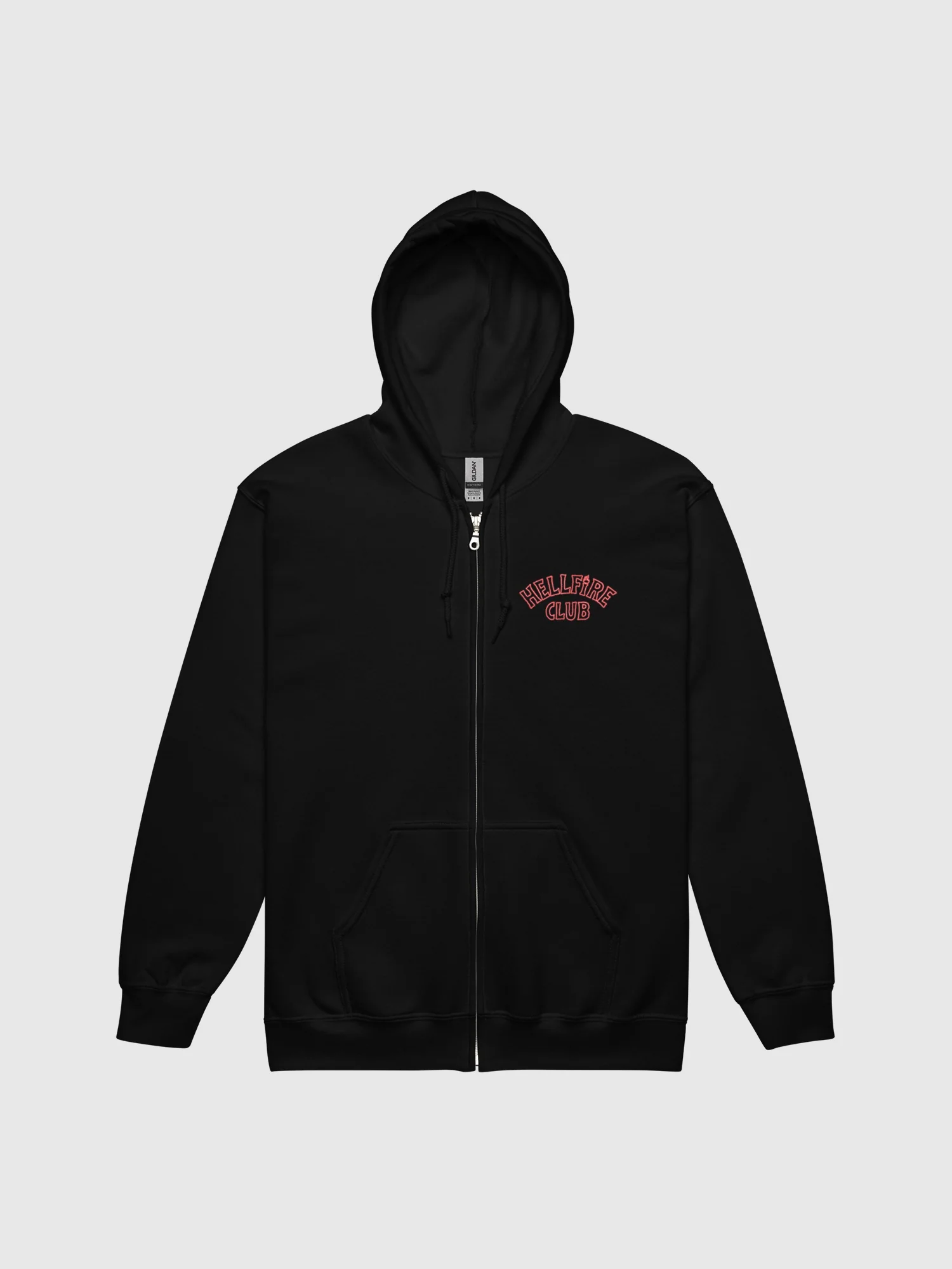 Stranger Things Hellfire Club Personalized Zip-Up Hoodie - Image 2