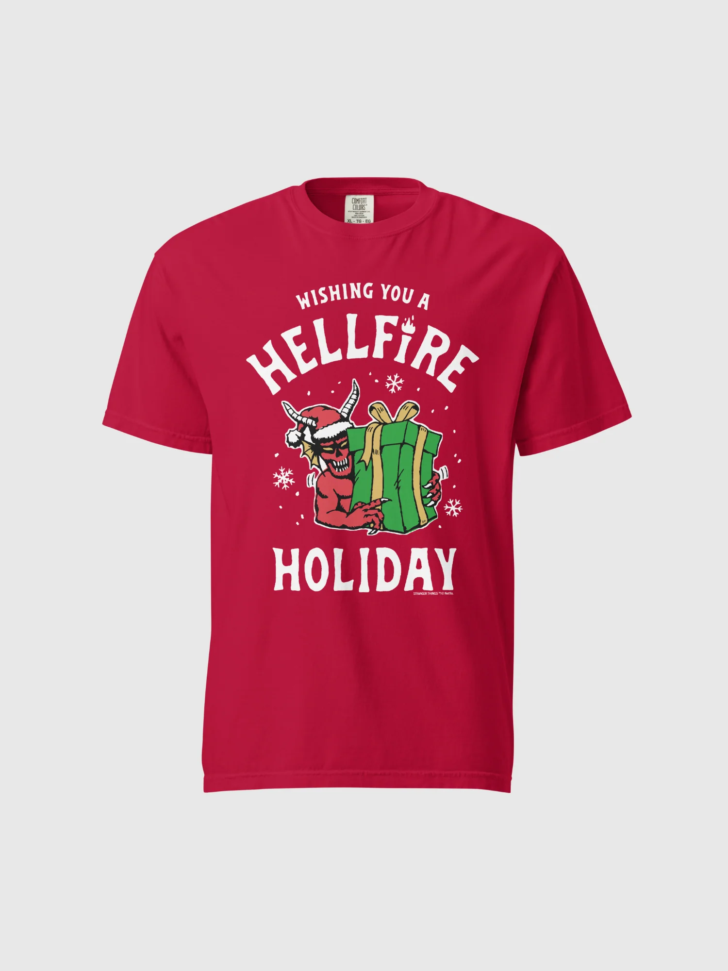 Hellfire Club Hellfire Holiday Comfort Colors T-Shirt - Image 3