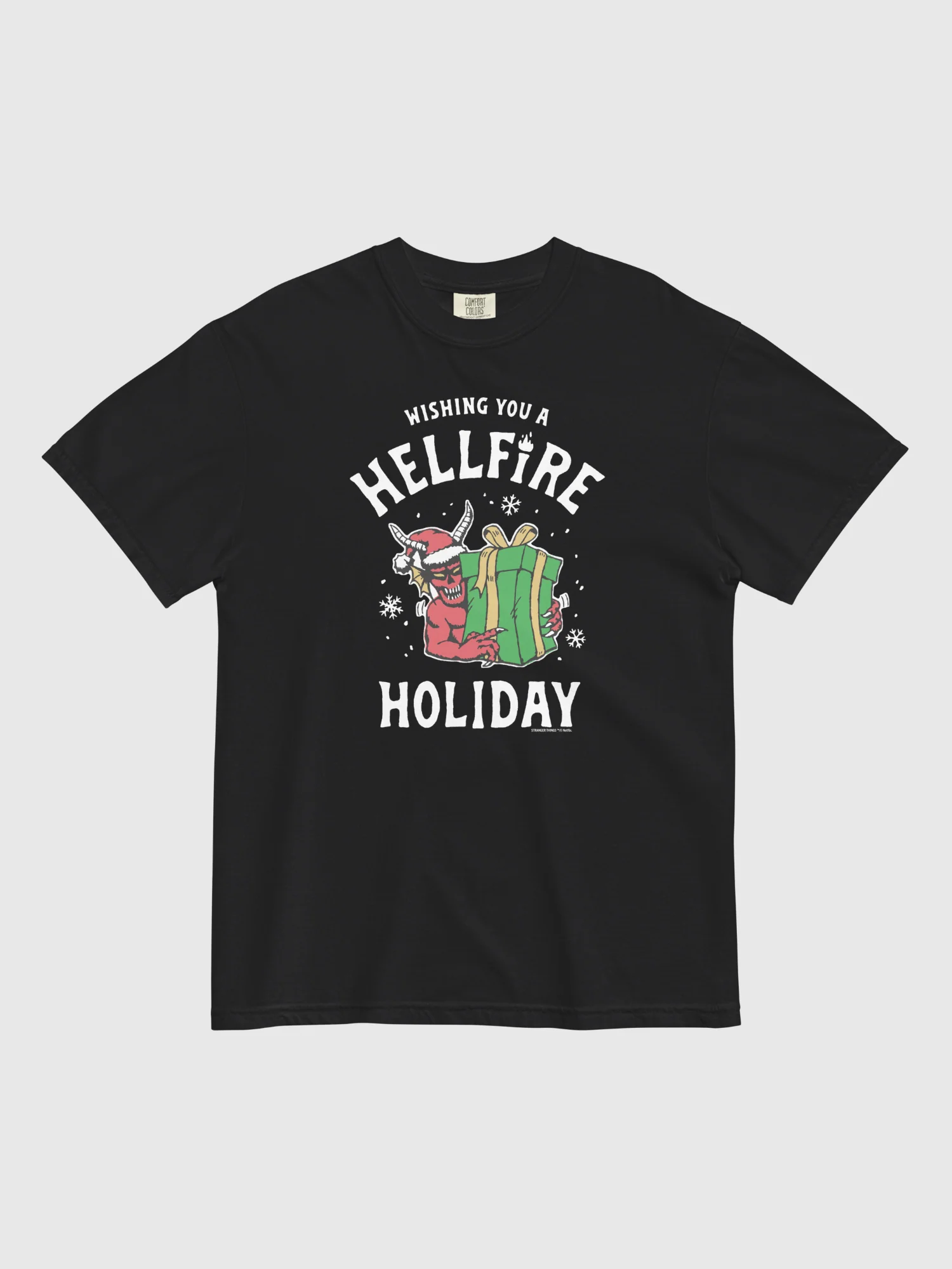 Hellfire Club Hellfire Holiday Comfort Colors T-Shirt - Image 4