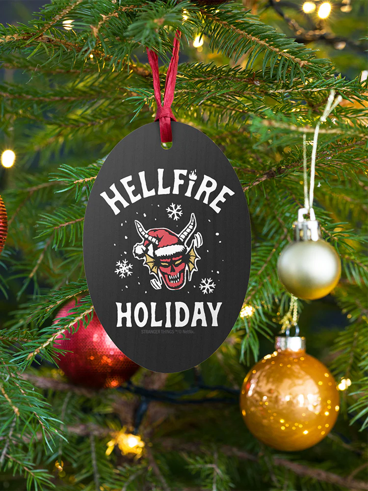 Hellfire Club Hellfire Holiday Wooden Ornament - Image 3