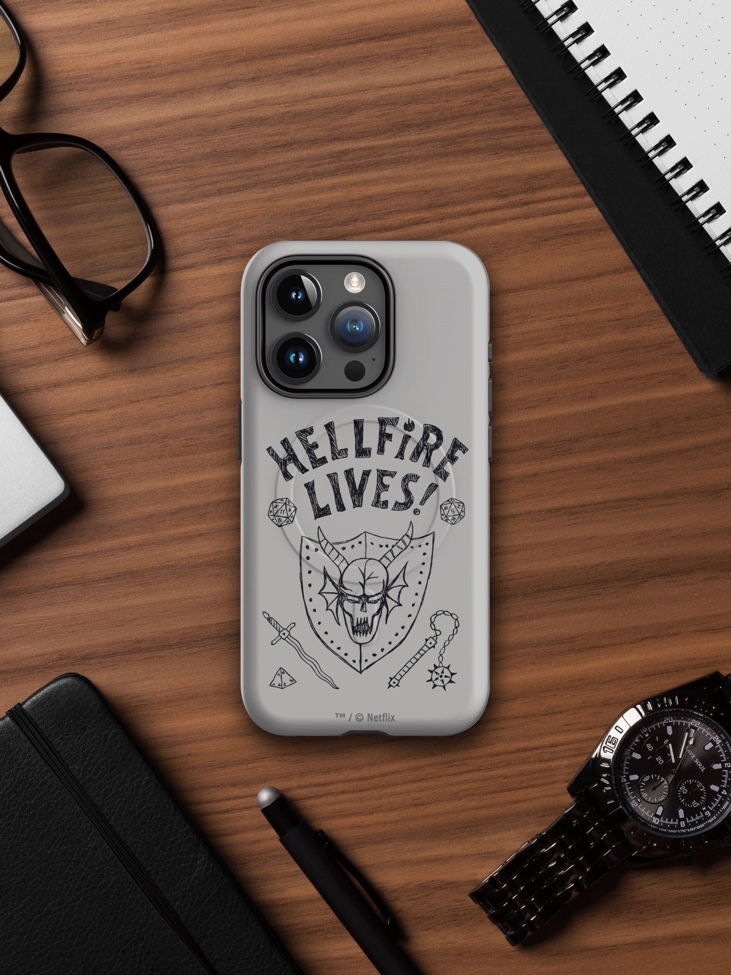 Stranger Things Hellfire Lives iPhone® MagSafe Tough Case - Image 11
