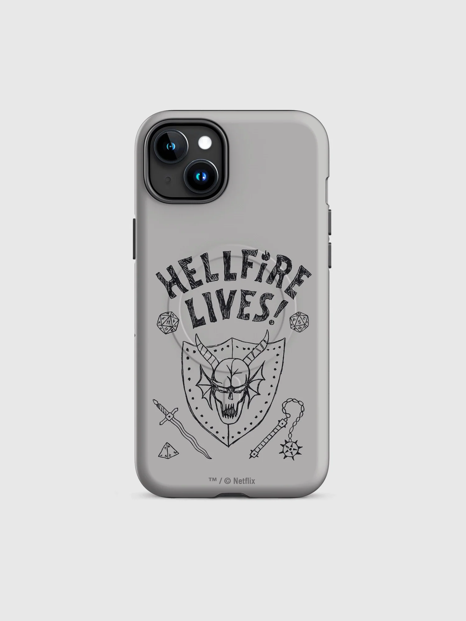 Stranger Things Hellfire Lives iPhone® MagSafe Tough Case - Image 12