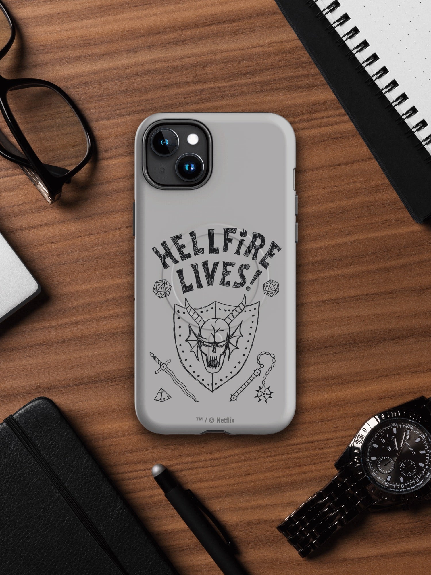 Stranger Things Hellfire Lives iPhone® MagSafe Tough Case - Image 13