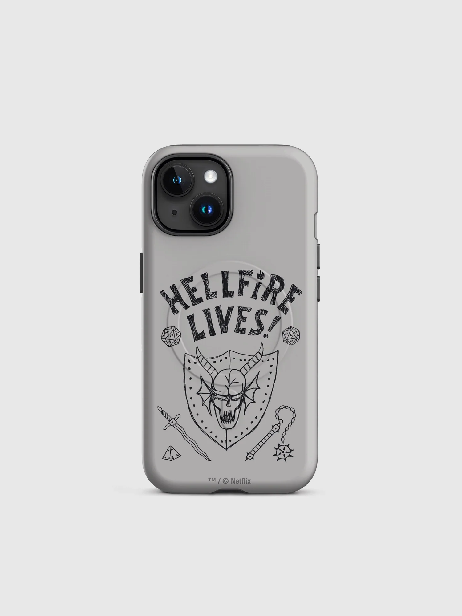 Stranger Things Hellfire Lives iPhone® MagSafe Tough Case - Image 14