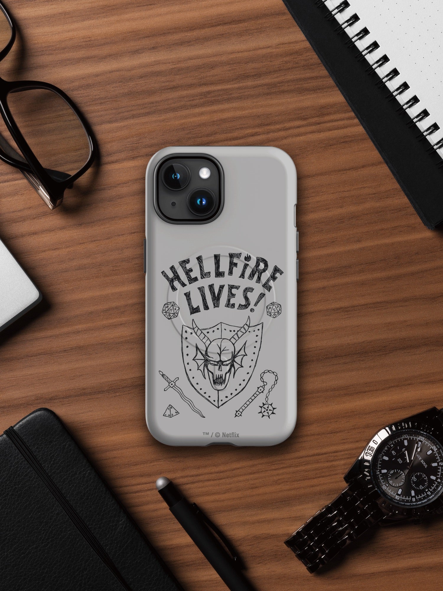 Stranger Things Hellfire Lives iPhone® MagSafe Tough Case - Image 15