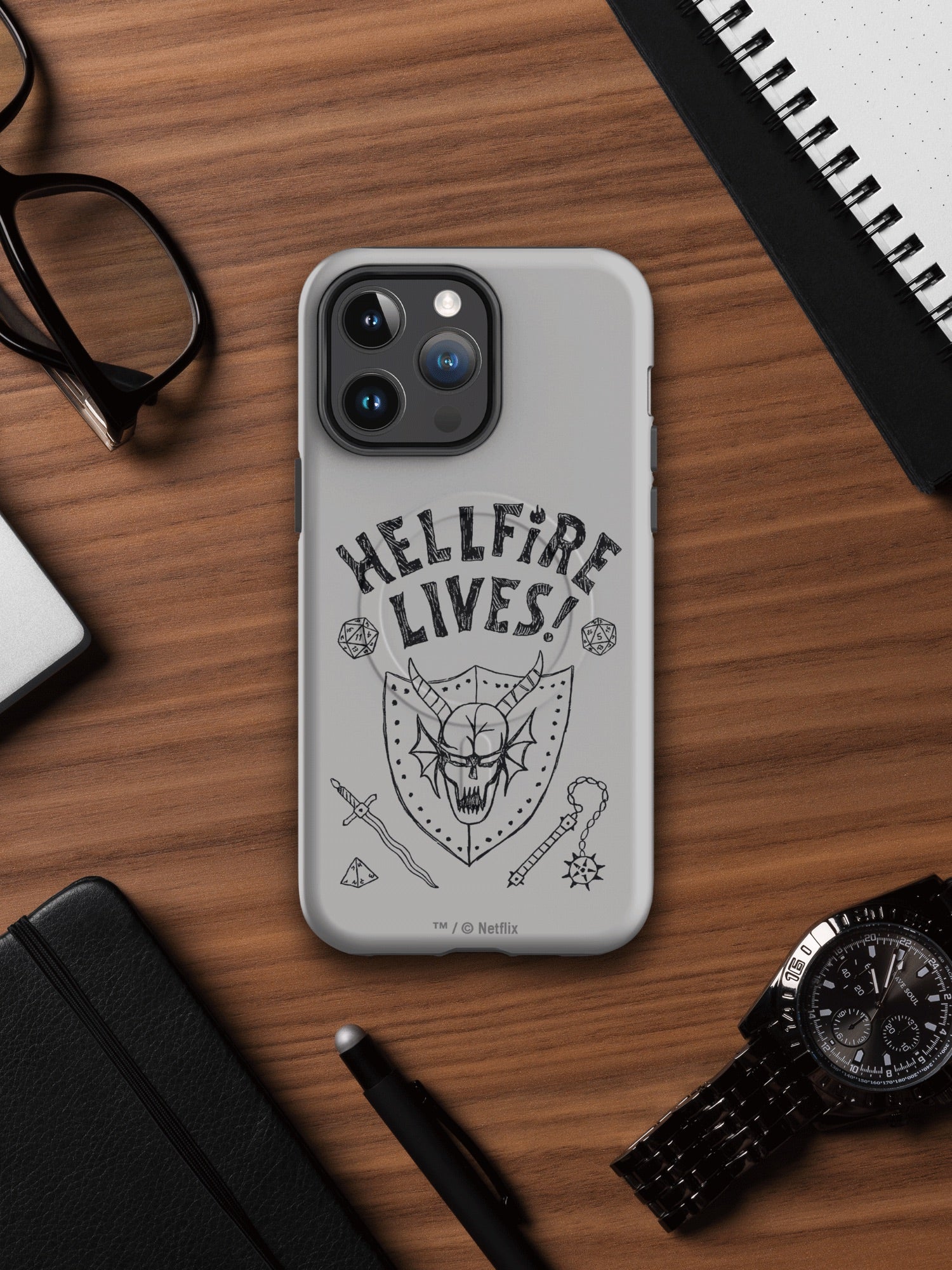 Stranger Things Hellfire Lives iPhone® MagSafe Tough Case - Image 16