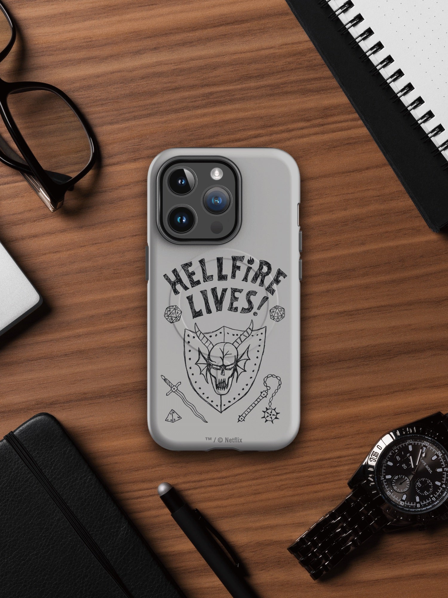 Stranger Things Hellfire Lives iPhone® MagSafe Tough Case - Image 18