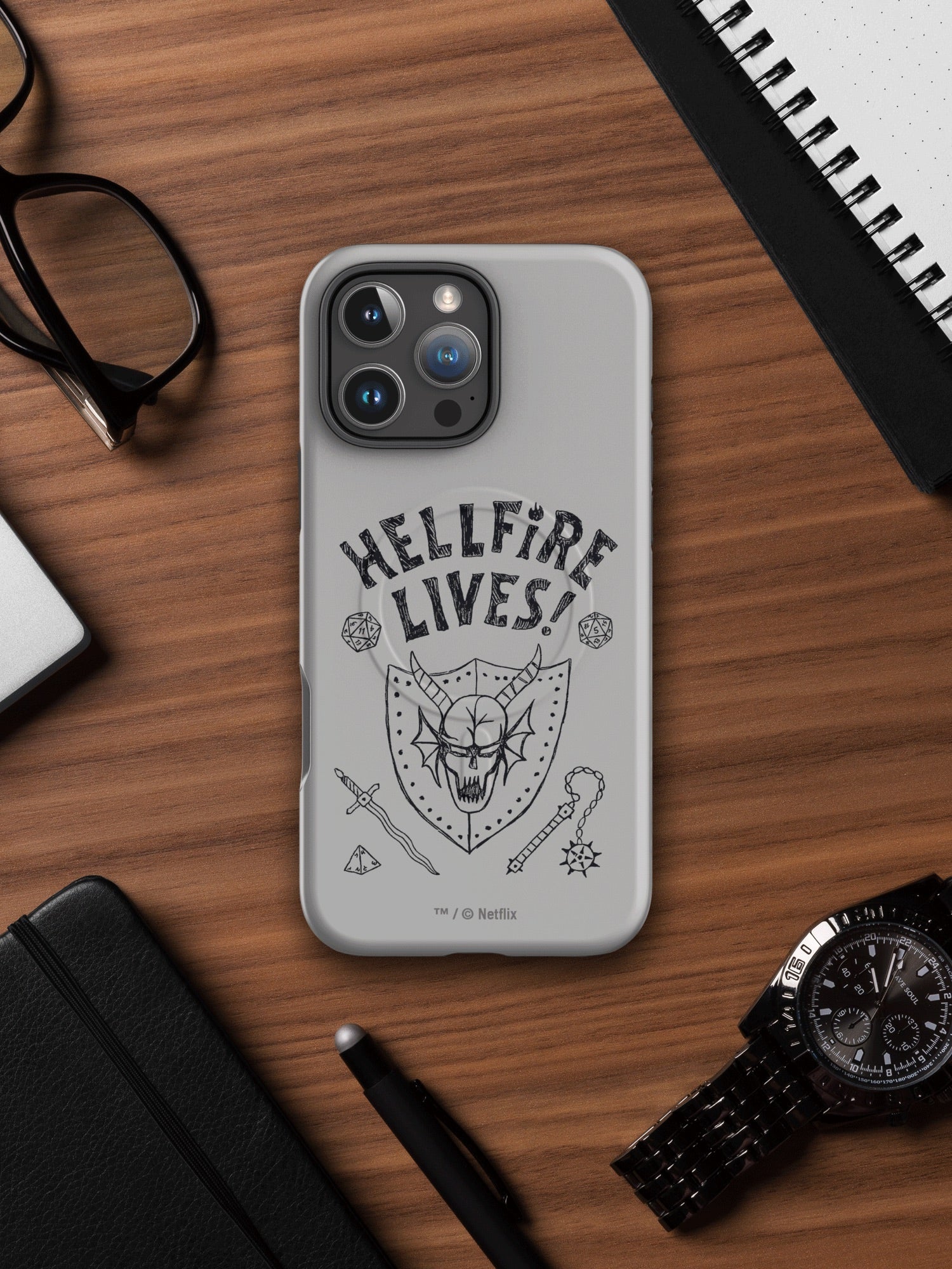 Stranger Things Hellfire Lives iPhone® MagSafe Tough Case - Image 3