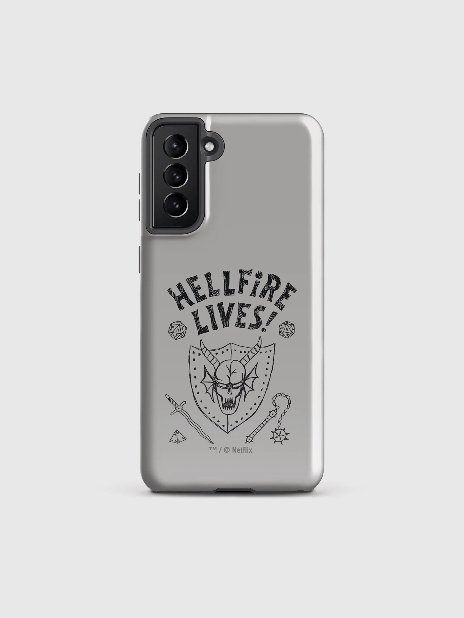 Stranger Things Hellfire Lives Samsung Tough Phone Case - Image 13