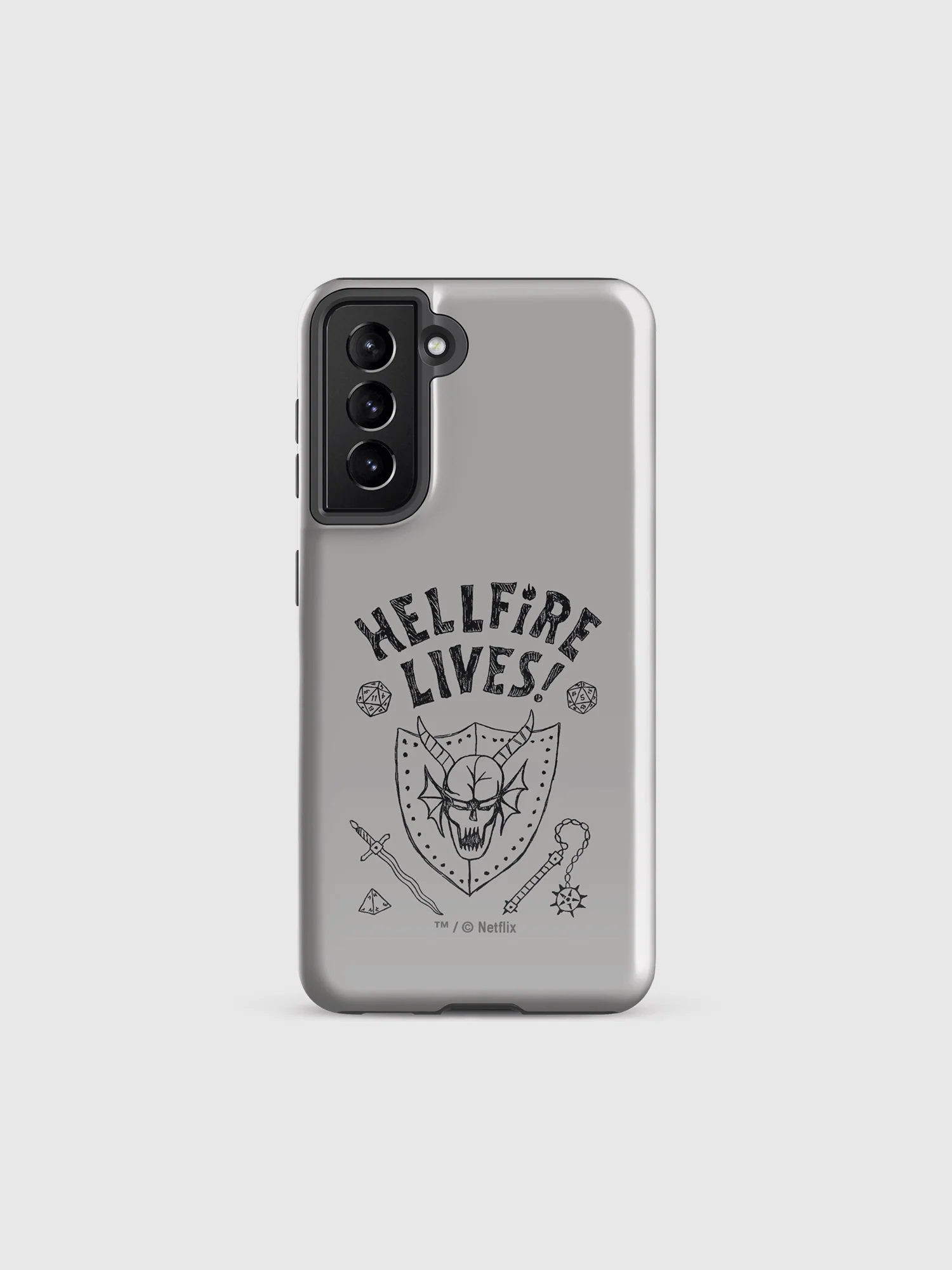 Stranger Things Hellfire Lives Samsung Tough Phone Case - Image 14