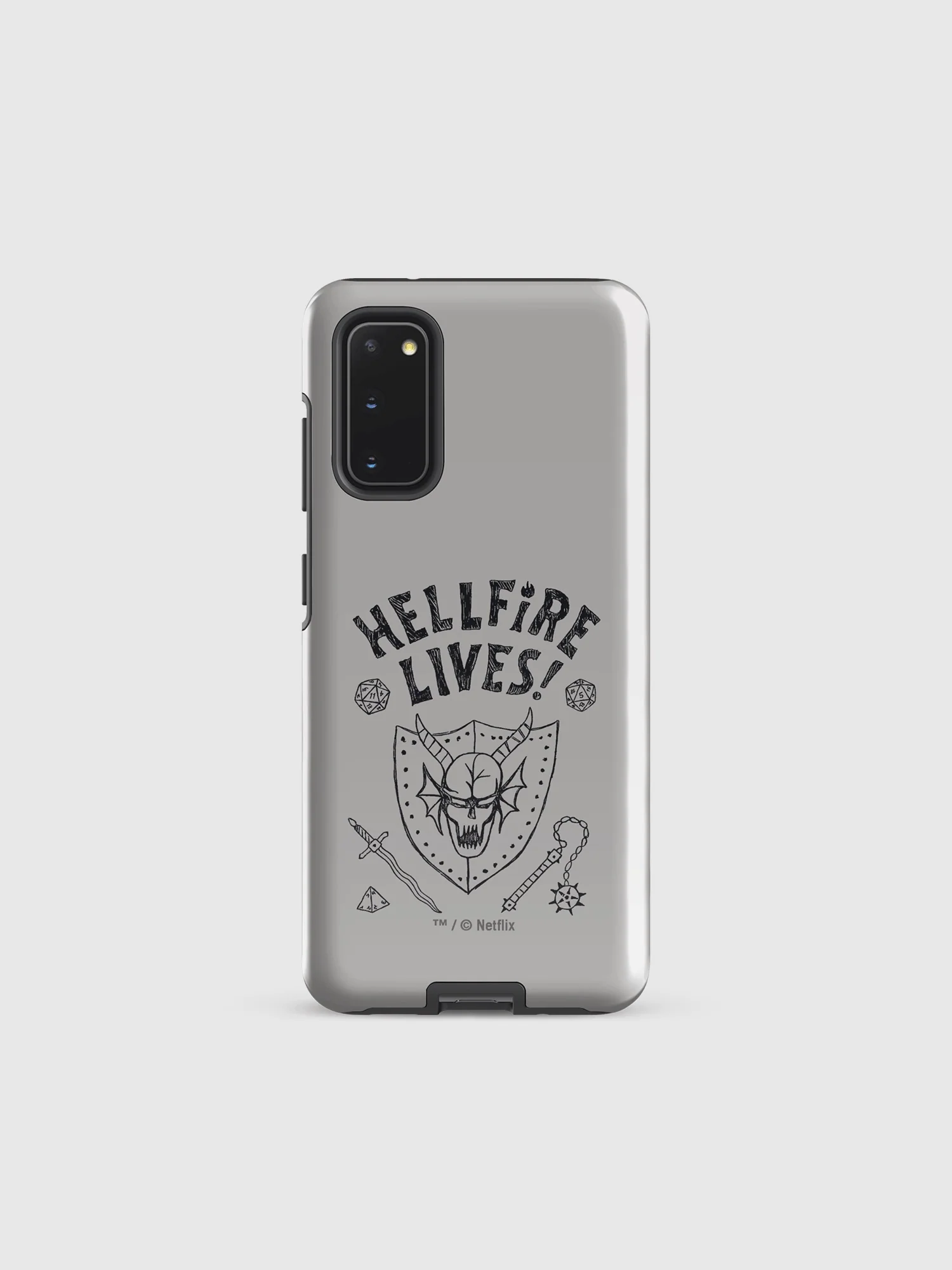 Stranger Things Hellfire Lives Samsung Tough Phone Case - Image 18
