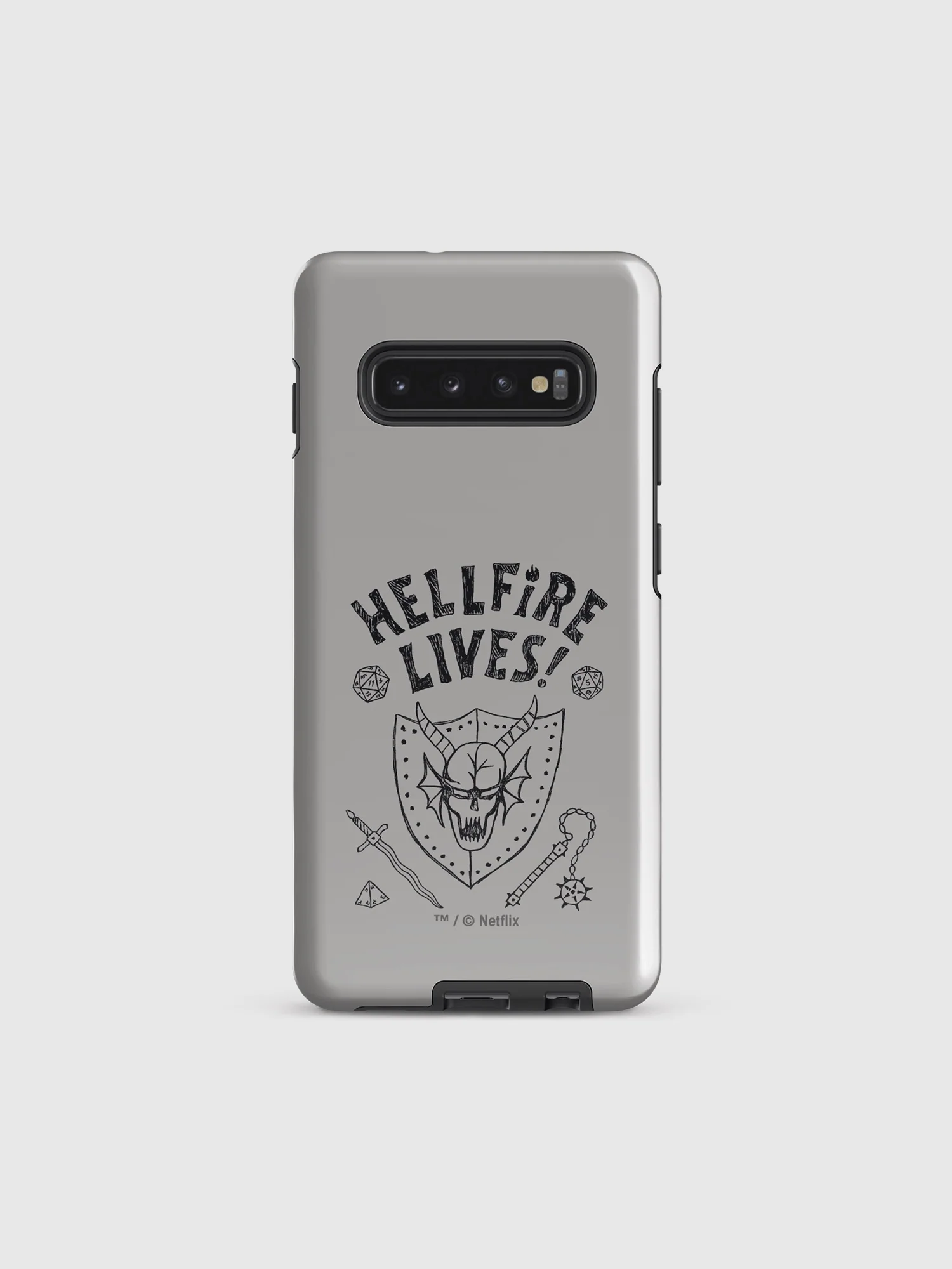 Stranger Things Hellfire Lives Samsung Tough Phone Case - Image 19