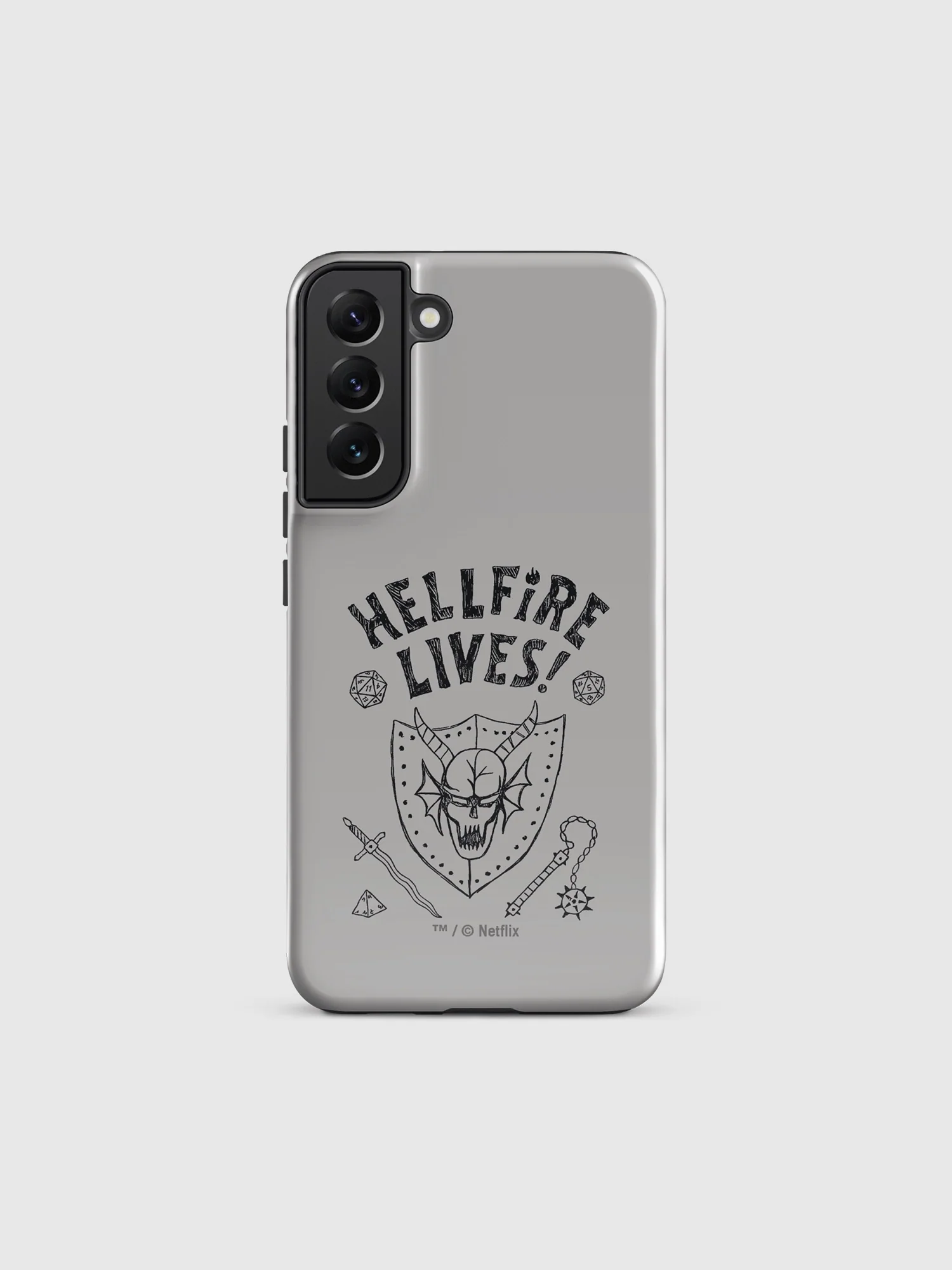 Stranger Things Hellfire Lives Samsung Tough Phone Case - Image 9