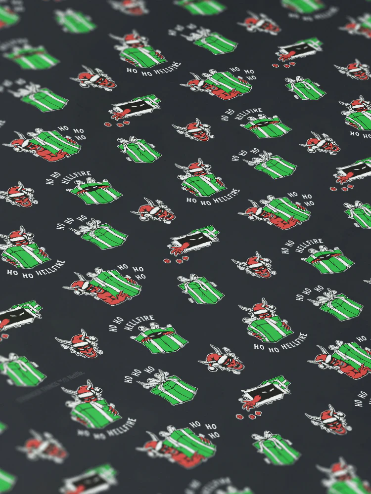 Hellfire Club Ho Ho Hellfire Wrapping Paper - Image 2