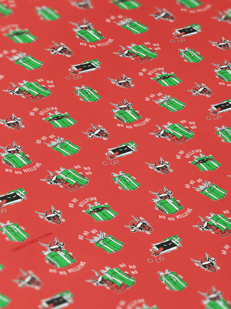 Hellfire Club Ho Ho Hellfire Wrapping Paper - Image 4