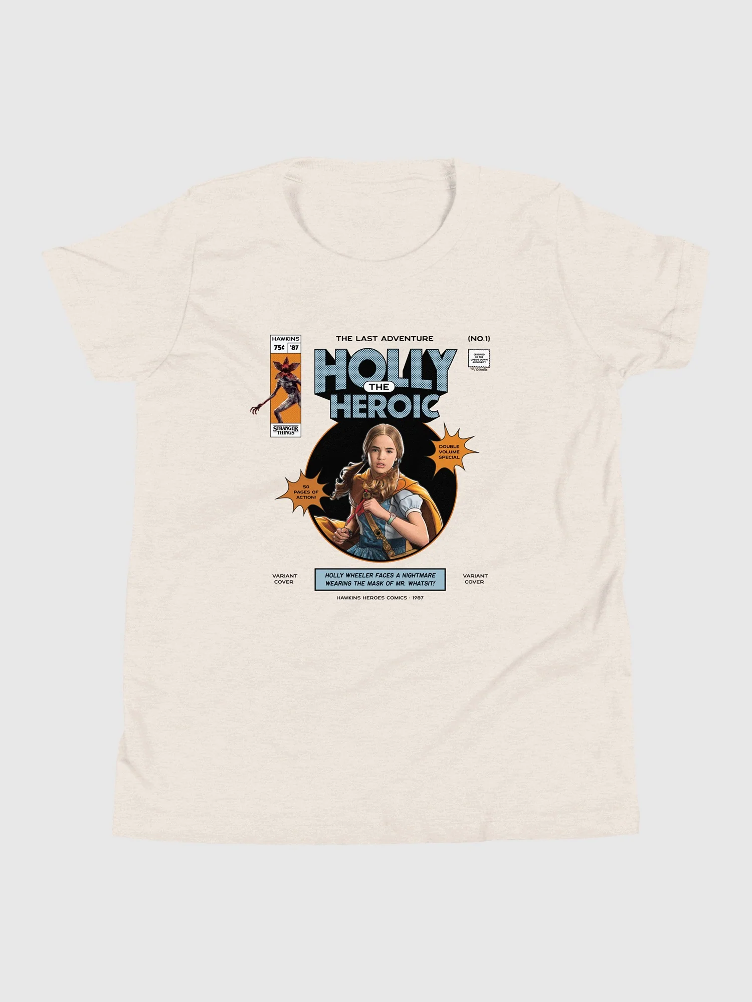Stranger Things Holly The Heroic Kids Premium T-Shirt - Image 2