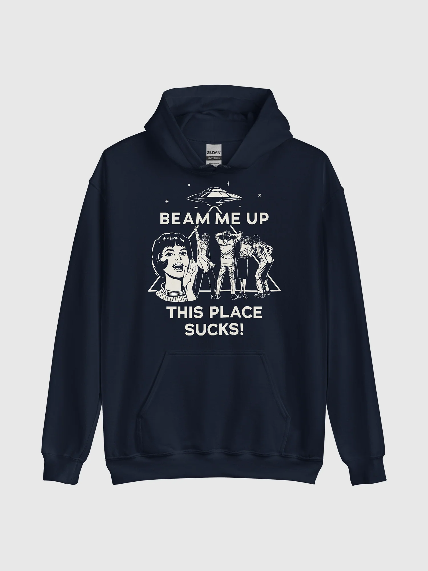 Stranger Things Beam Me Up Hoodie - Image 2