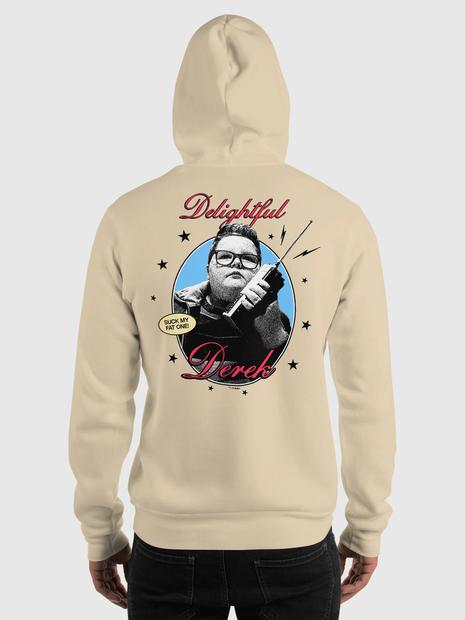 Stranger Things Hoodie Delightful Derek - Image 3