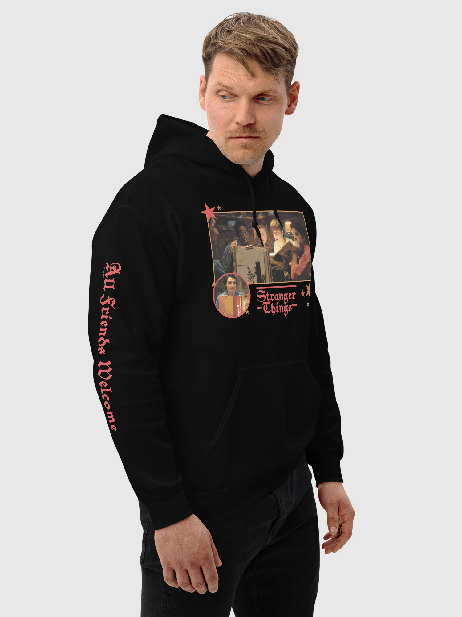 Stranger Things Hoodie DnD - Image 2