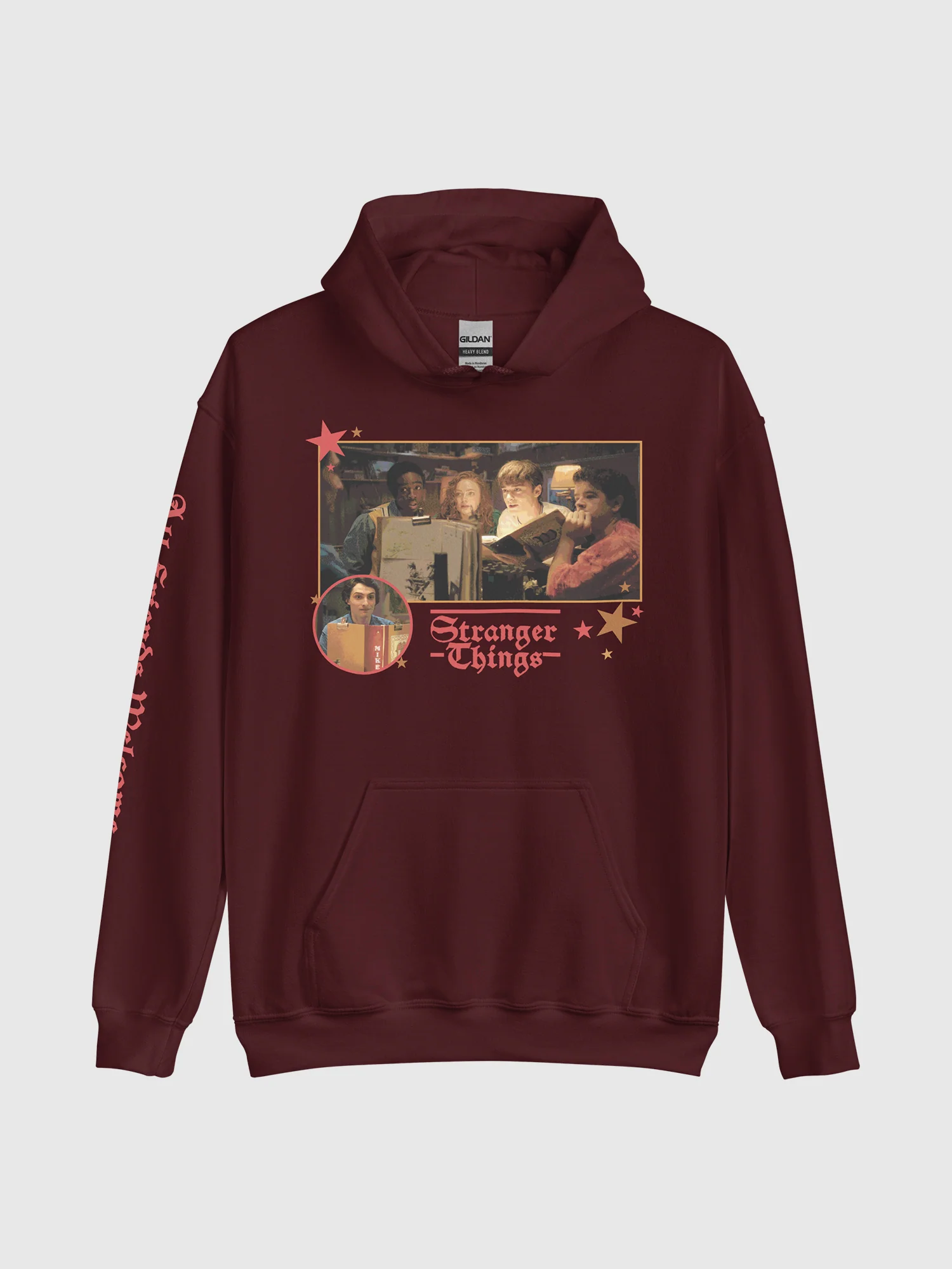 Stranger Things Hoodie DnD - Image 4