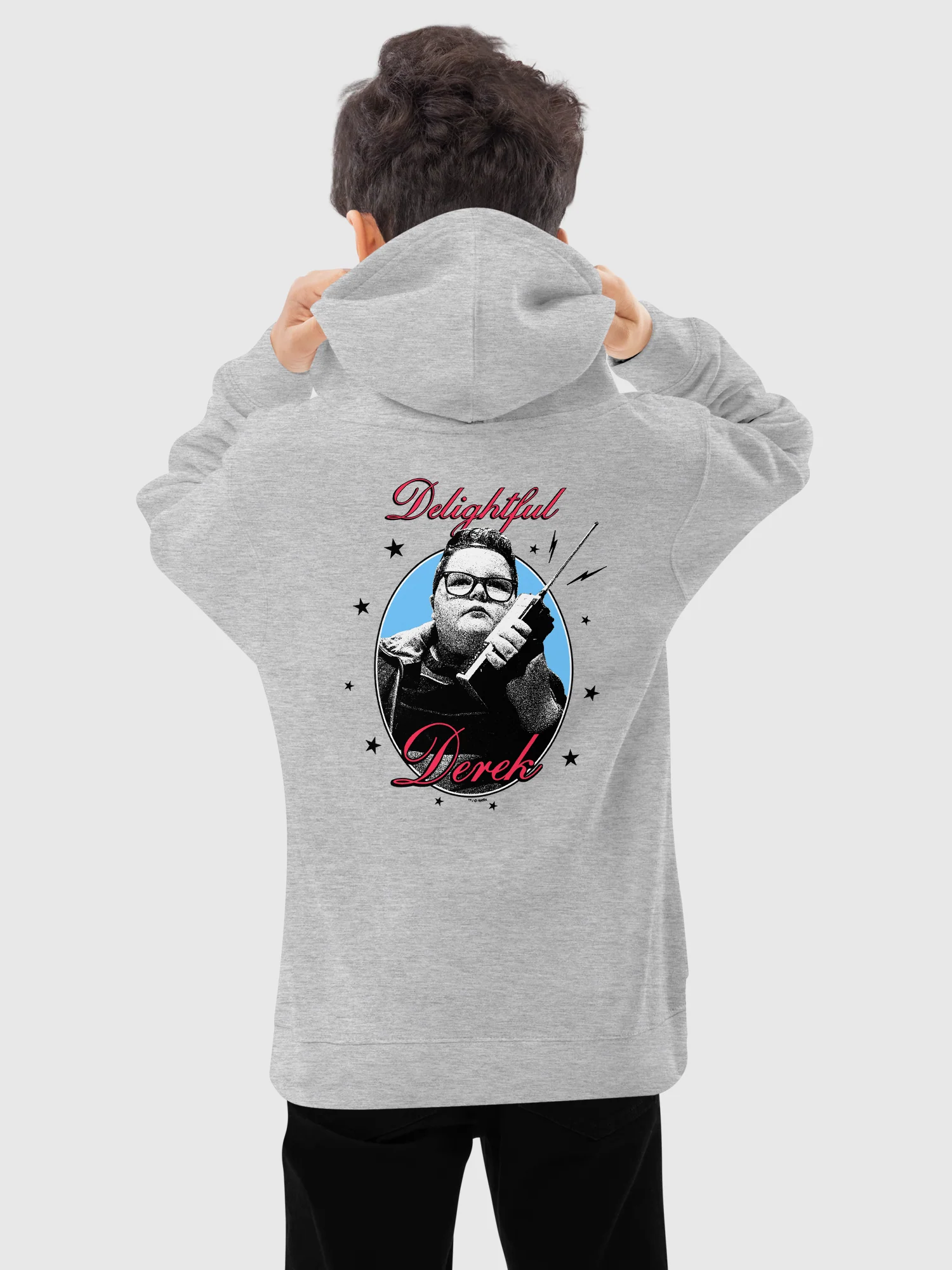 Stranger Things Kids Hoodie Delightful Derek - Image 4