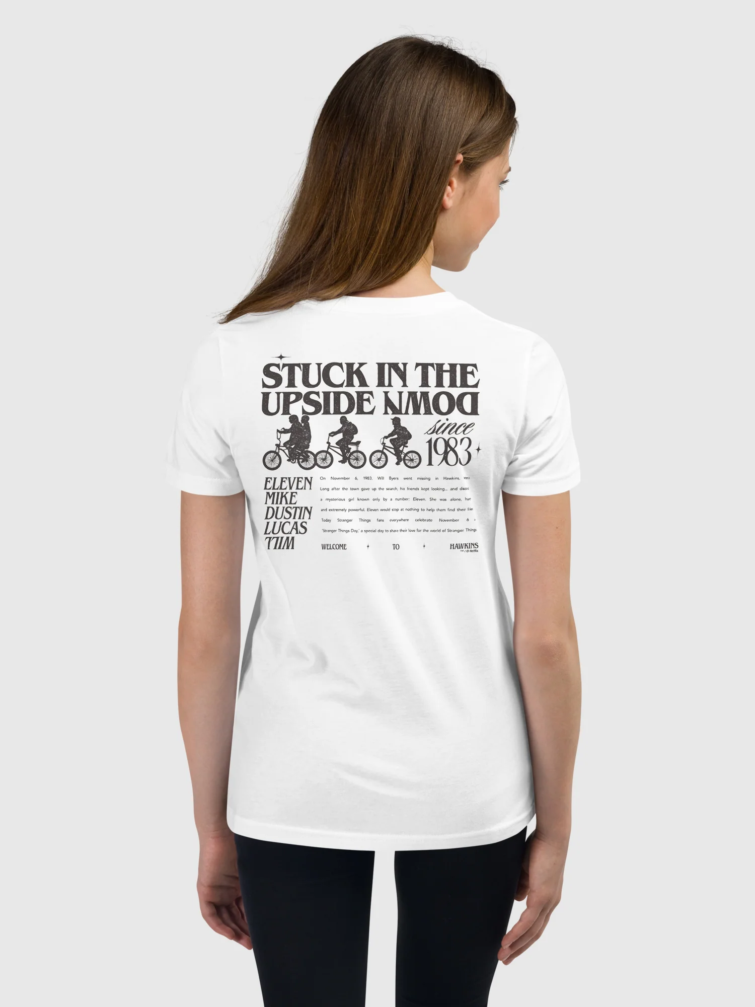 Stranger Things Kids T-Shirt Stuck in The Upside Down - Image 3