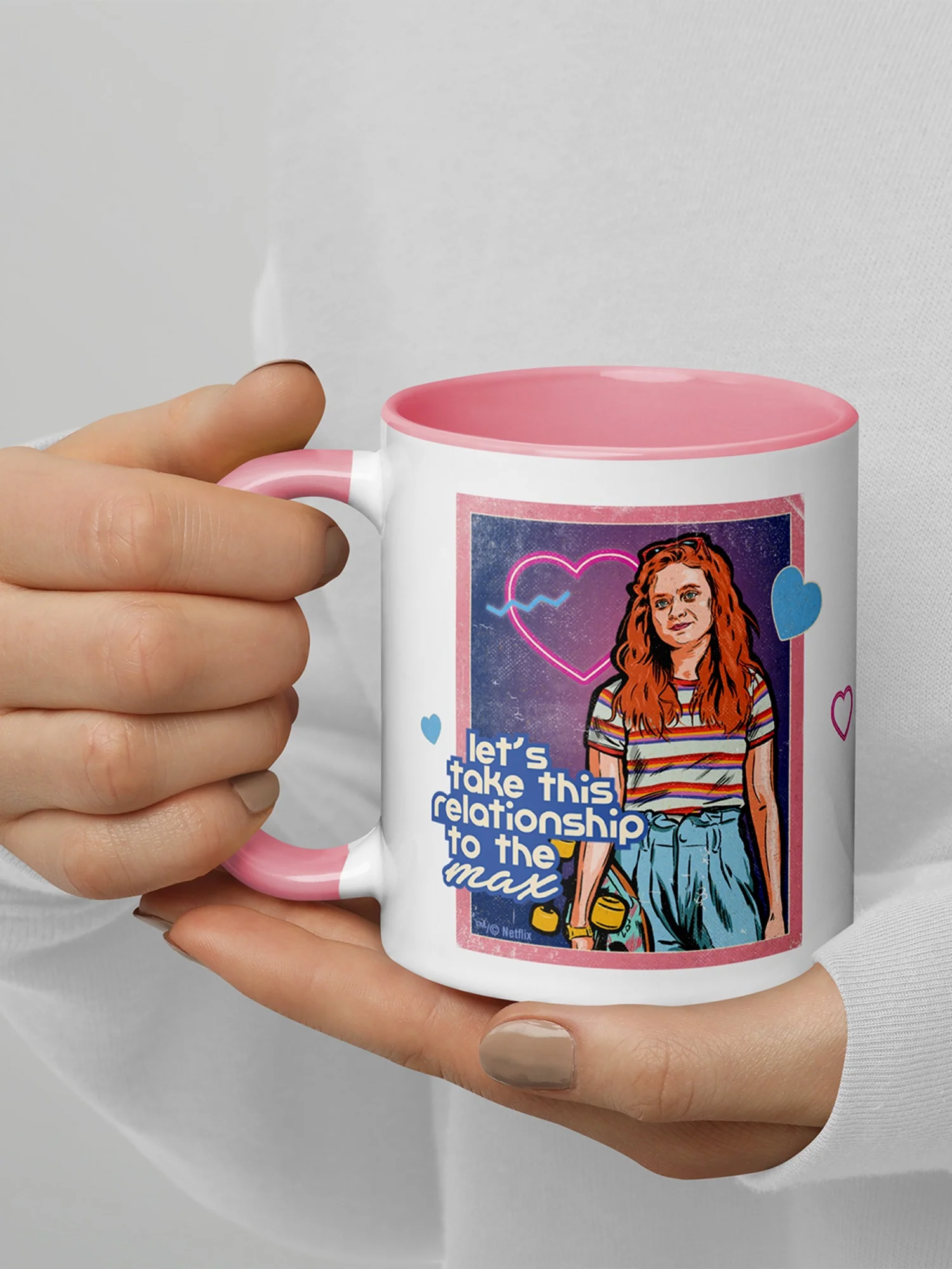 Stranger Things Let's Take This to the Max Two-tone Mug - Image 3