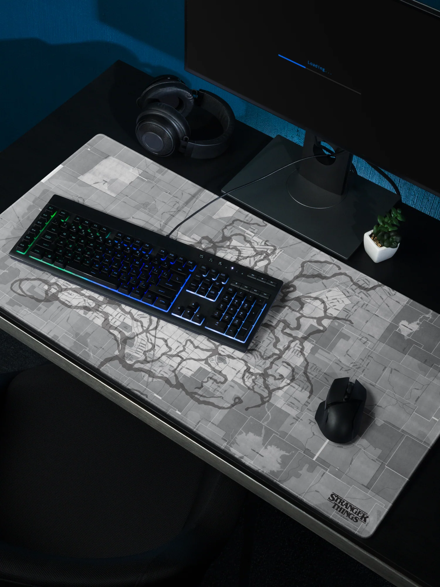 Stranger Things Hawkins Tunnel Map Gaming Mat - Image 2