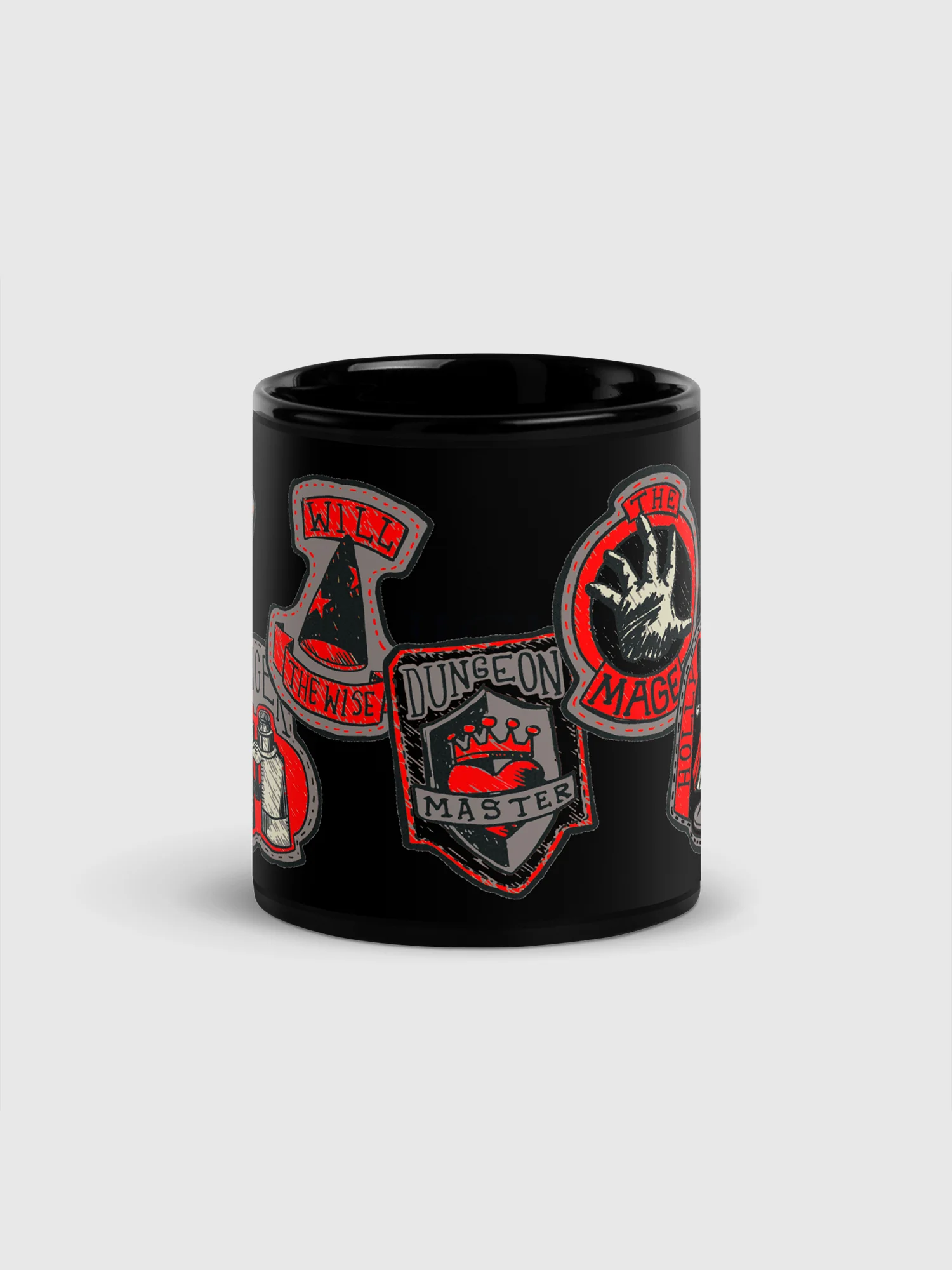 Stranger Things Mug Hellfire Club Badges - Image 2