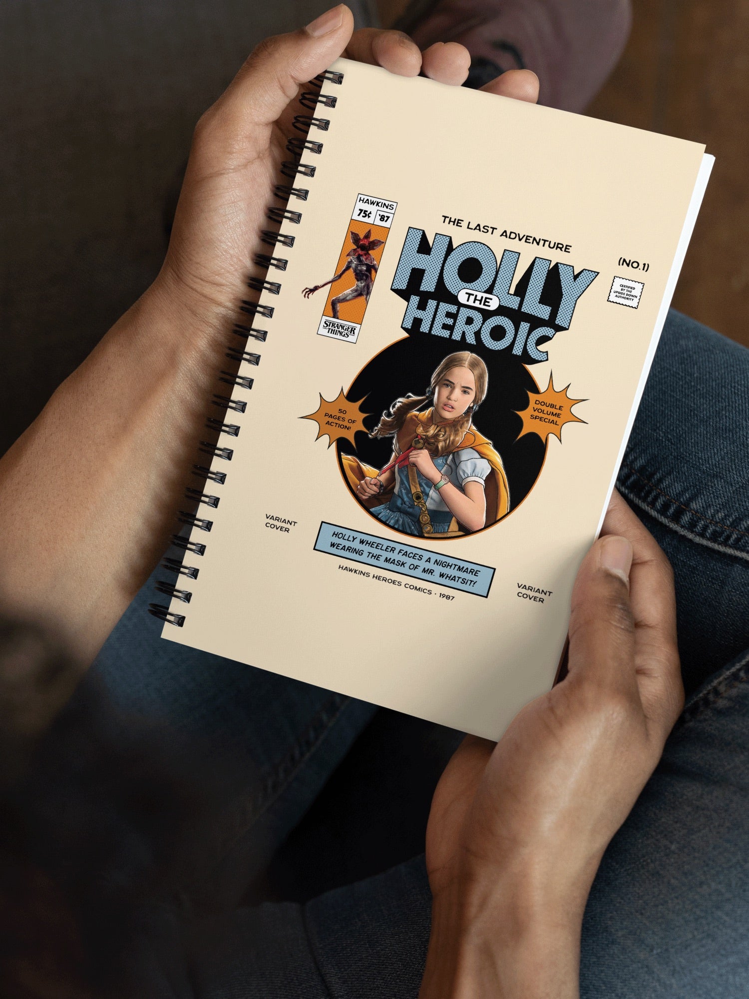 Stranger Things Notebook Holly The Heroic - Image 3