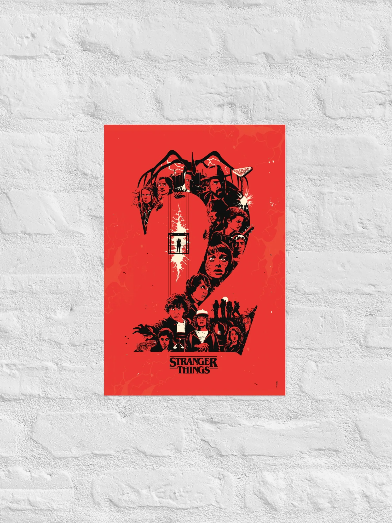 Stranger Things Poster Season 2 Collage - Image 2