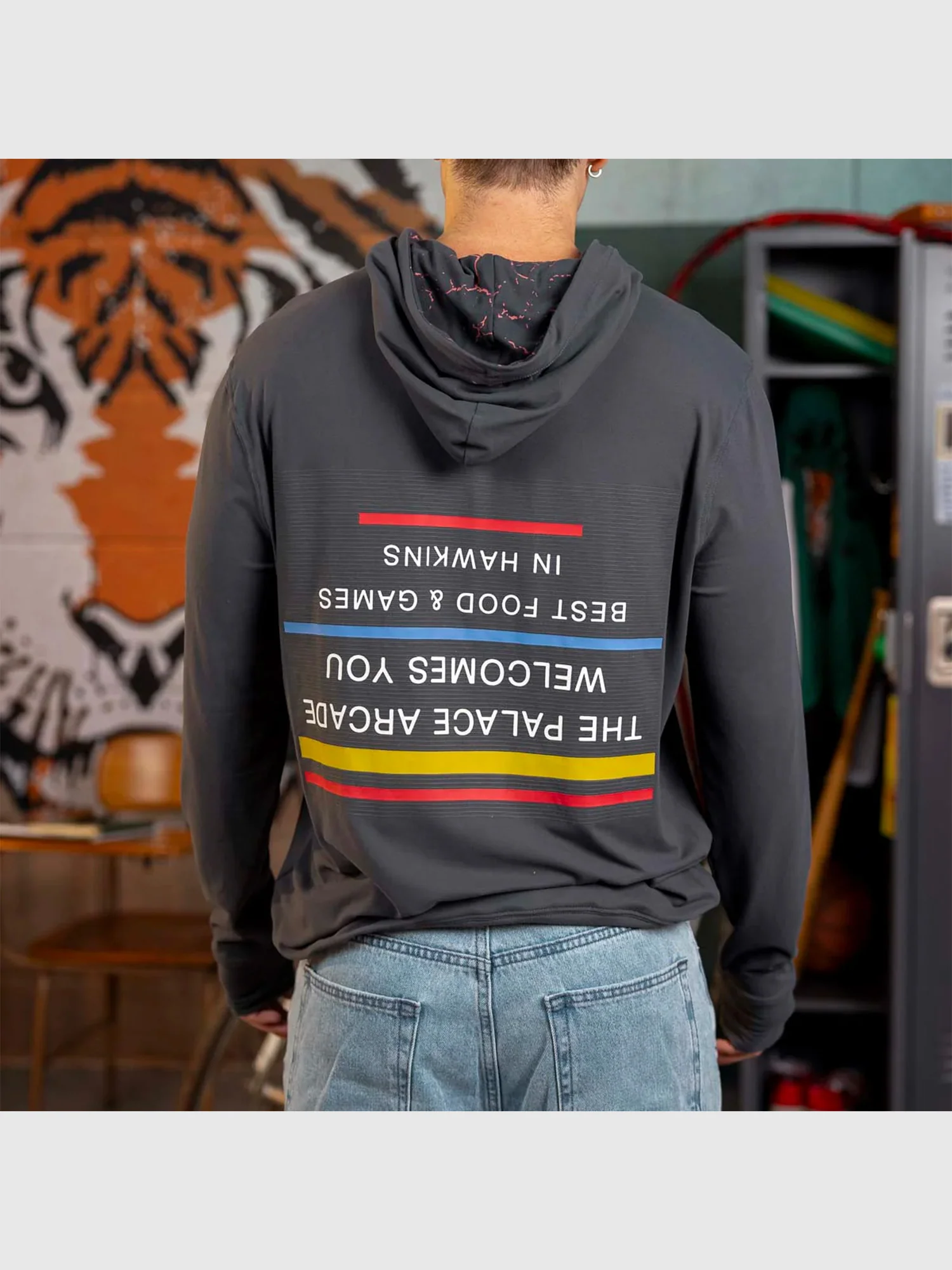 Stranger Things x RSVLTS Palace Arcade Soft Stretch Hoodie - Image 3