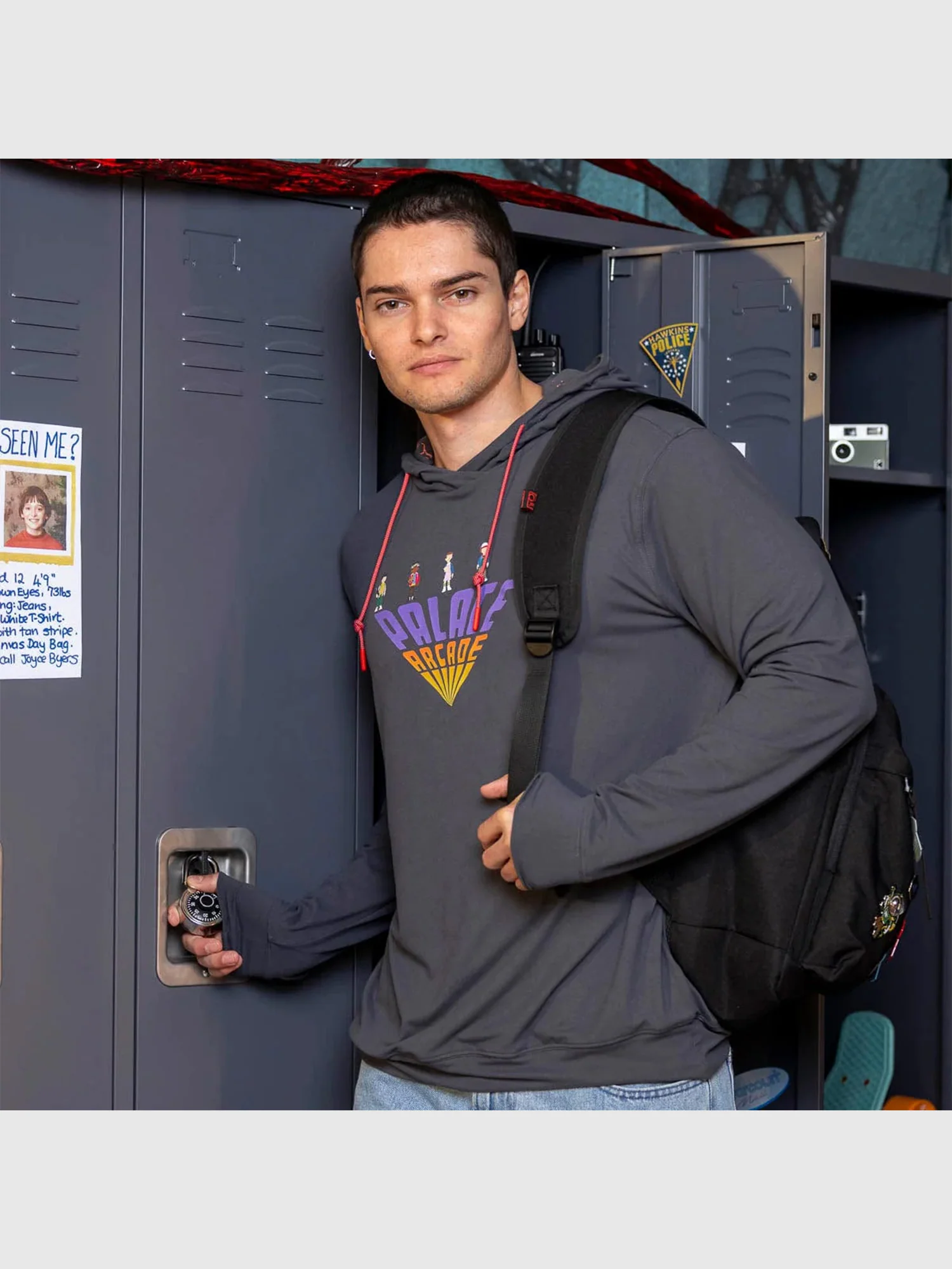 Stranger Things x RSVLTS Palace Arcade Soft Stretch Hoodie - Image 6