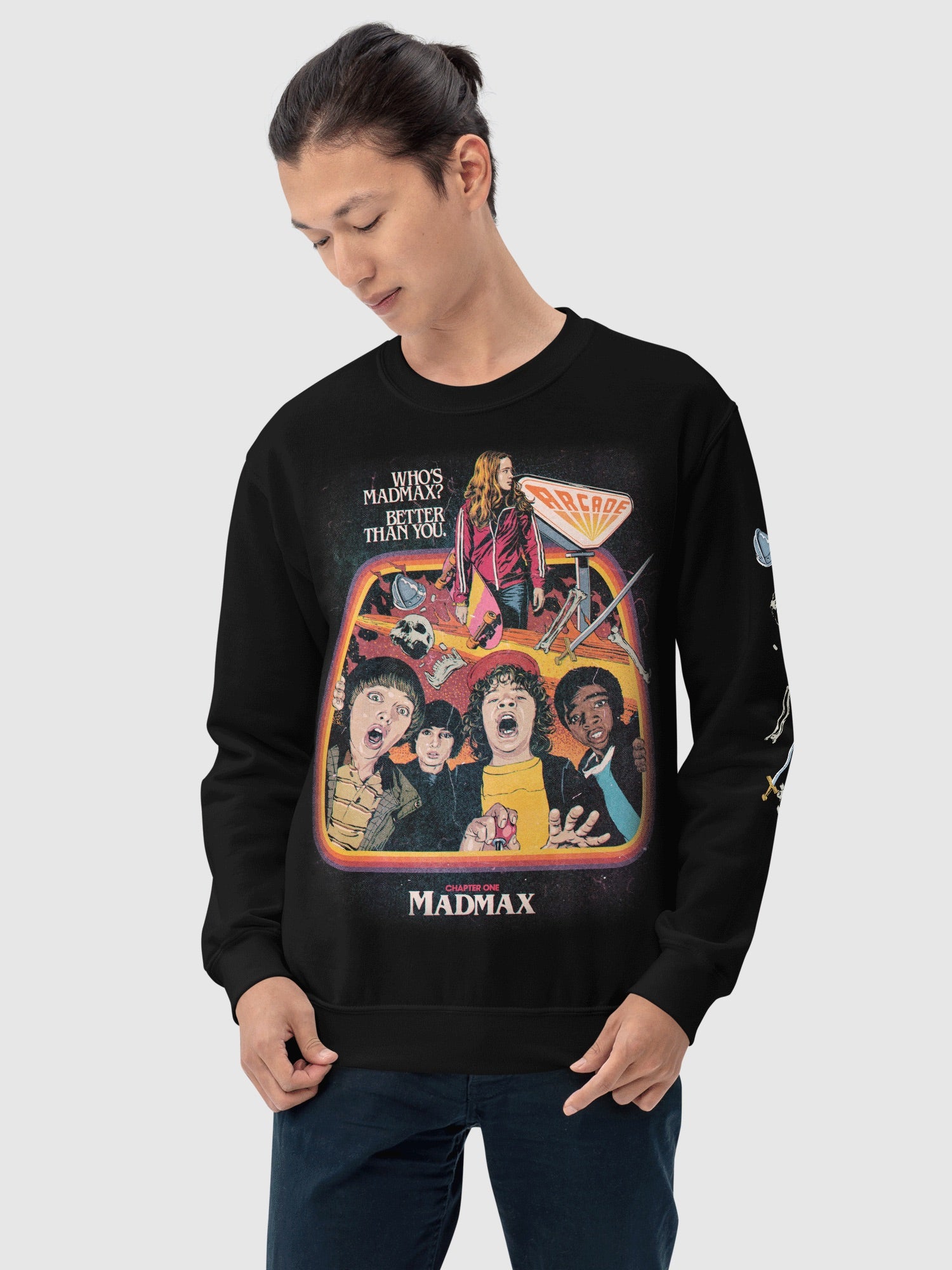 Stranger Things Season 2 x Butcher Billy Madmax Sweatshirt - Image 2