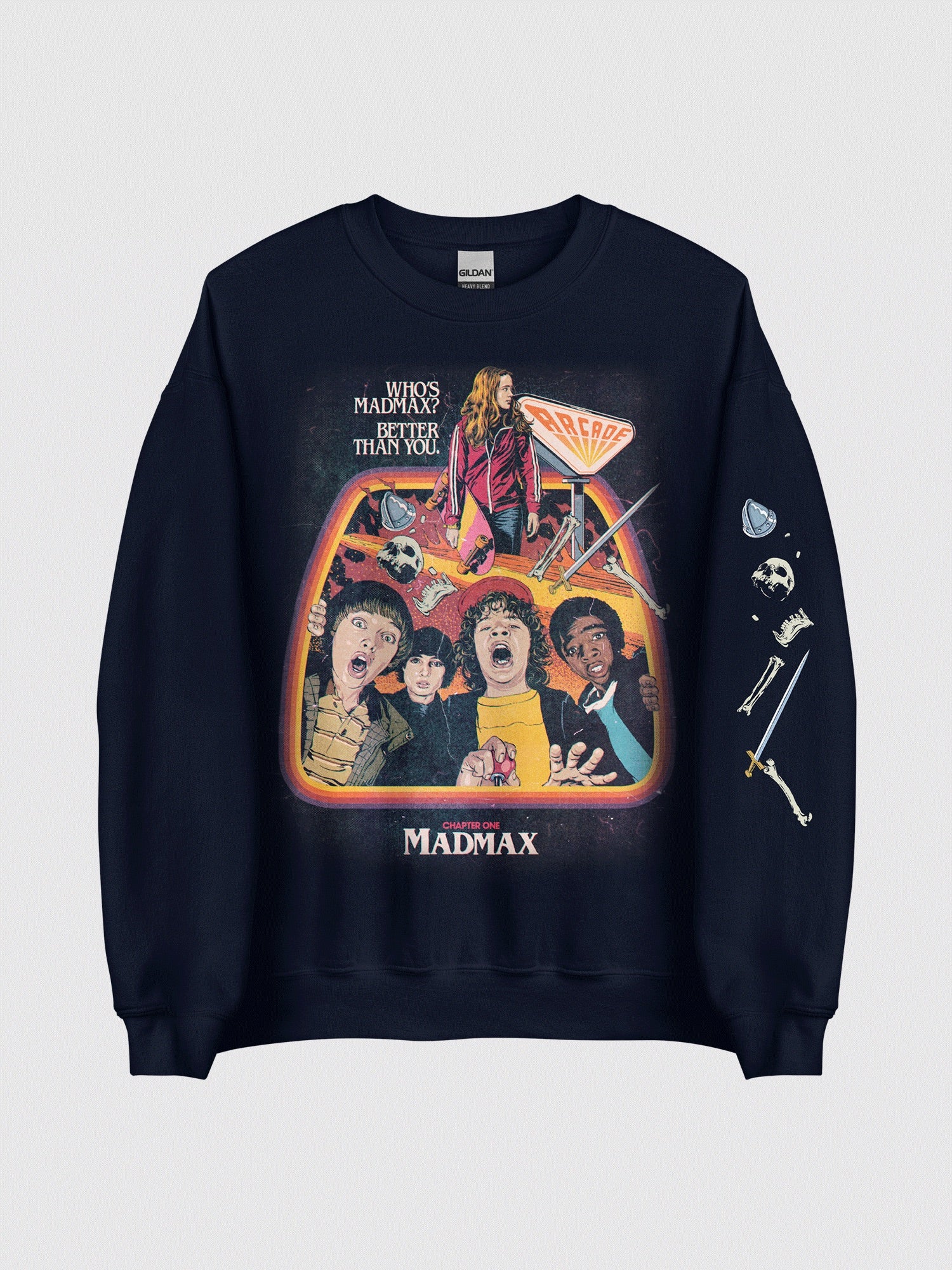 Stranger Things Season 2 x Butcher Billy Madmax Sweatshirt - Image 3
