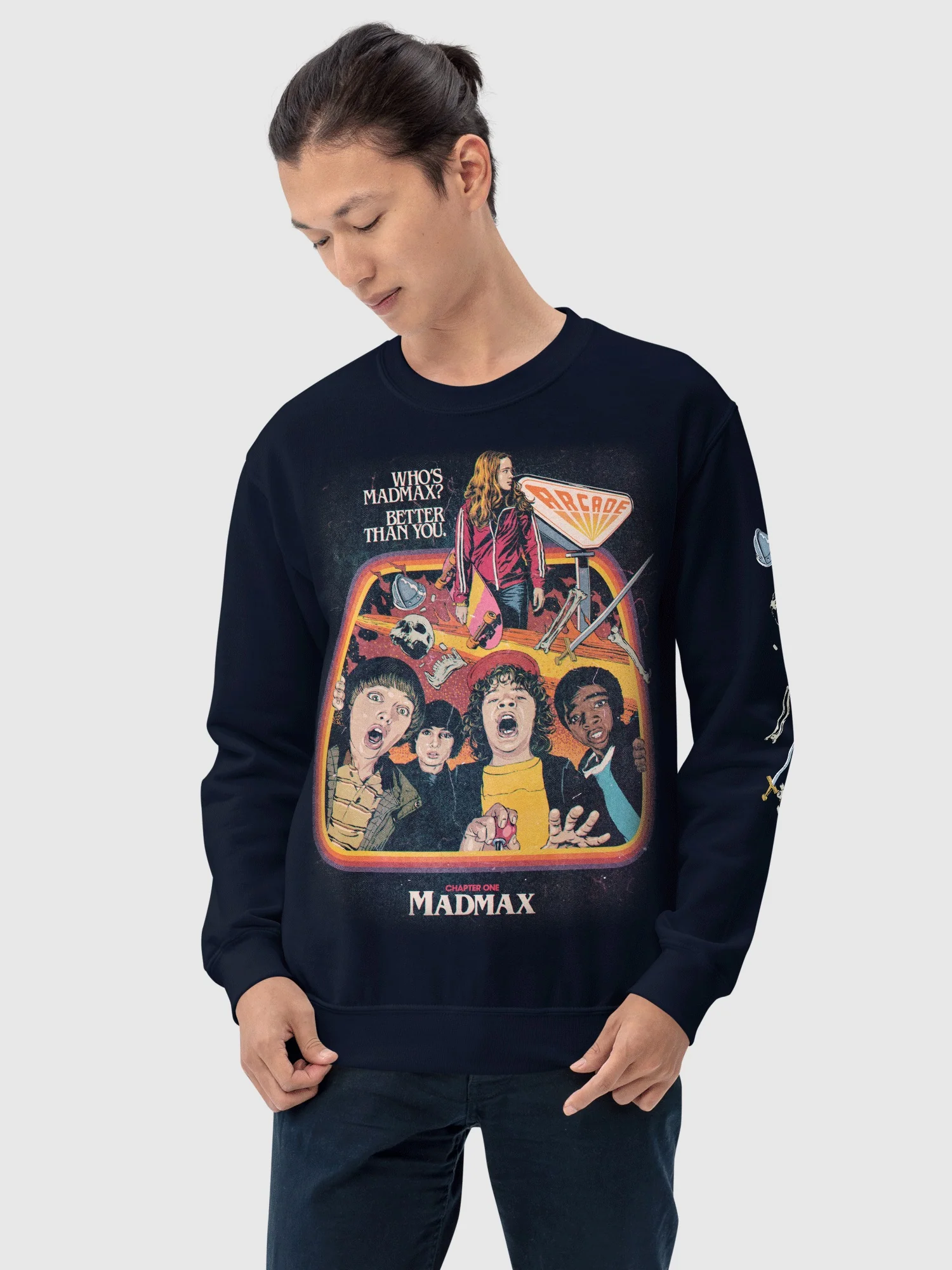 Stranger Things Season 2 x Butcher Billy Madmax Sweatshirt - Image 4