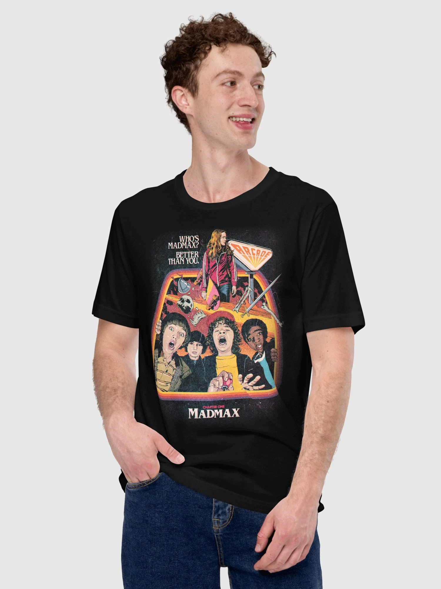 Stranger Things Season 2 x Butcher Billy Madmax T-Shirt - Image 2