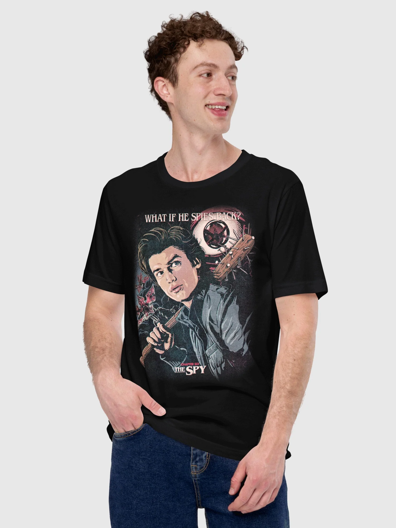 Stranger Things Season 2 x Butcher Billy The Spy T-Shirt - Image 2