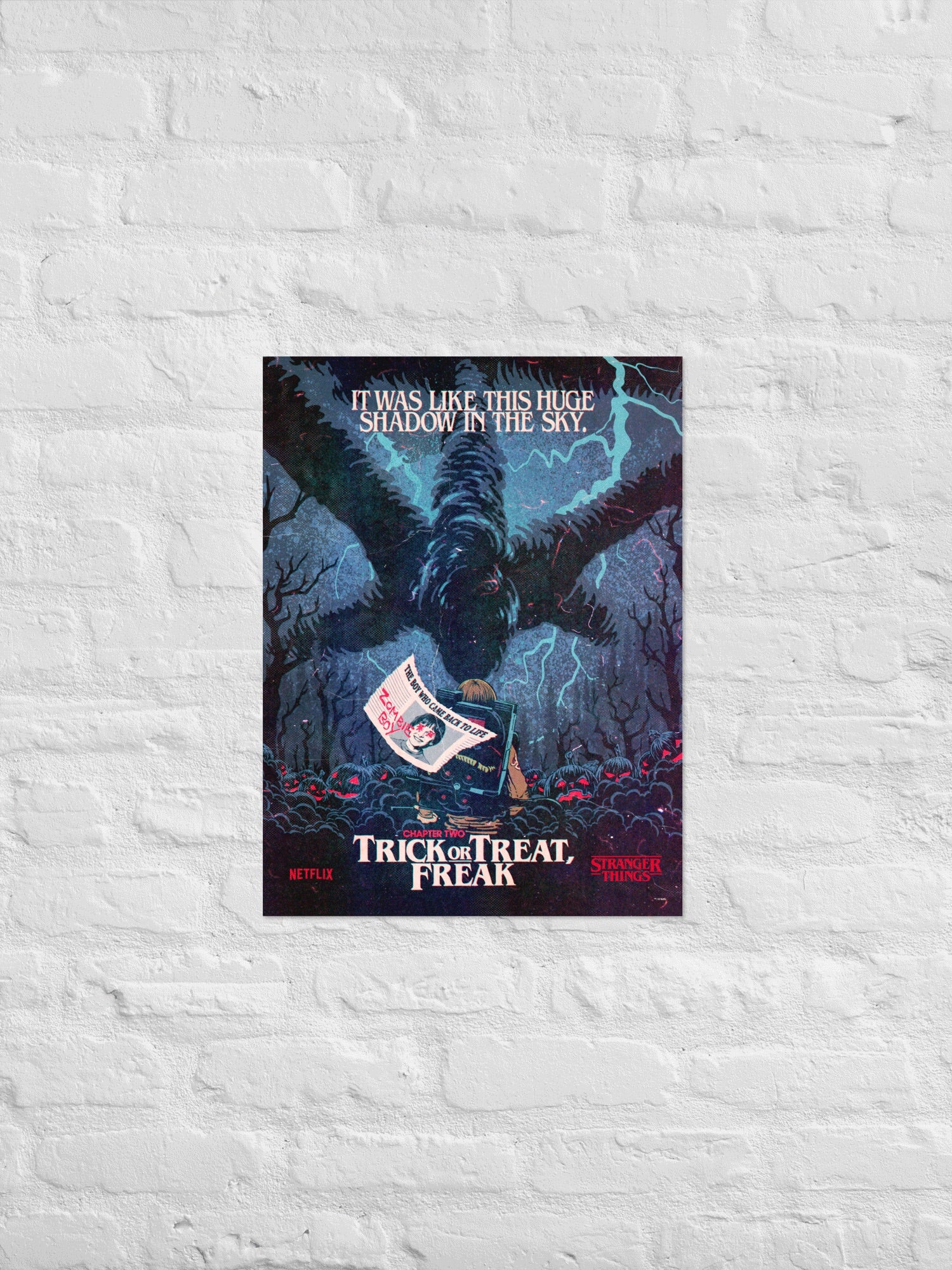 Stranger Things Season 2 x Butcher Billy Trick or Treat, Freak Poster - Image 2