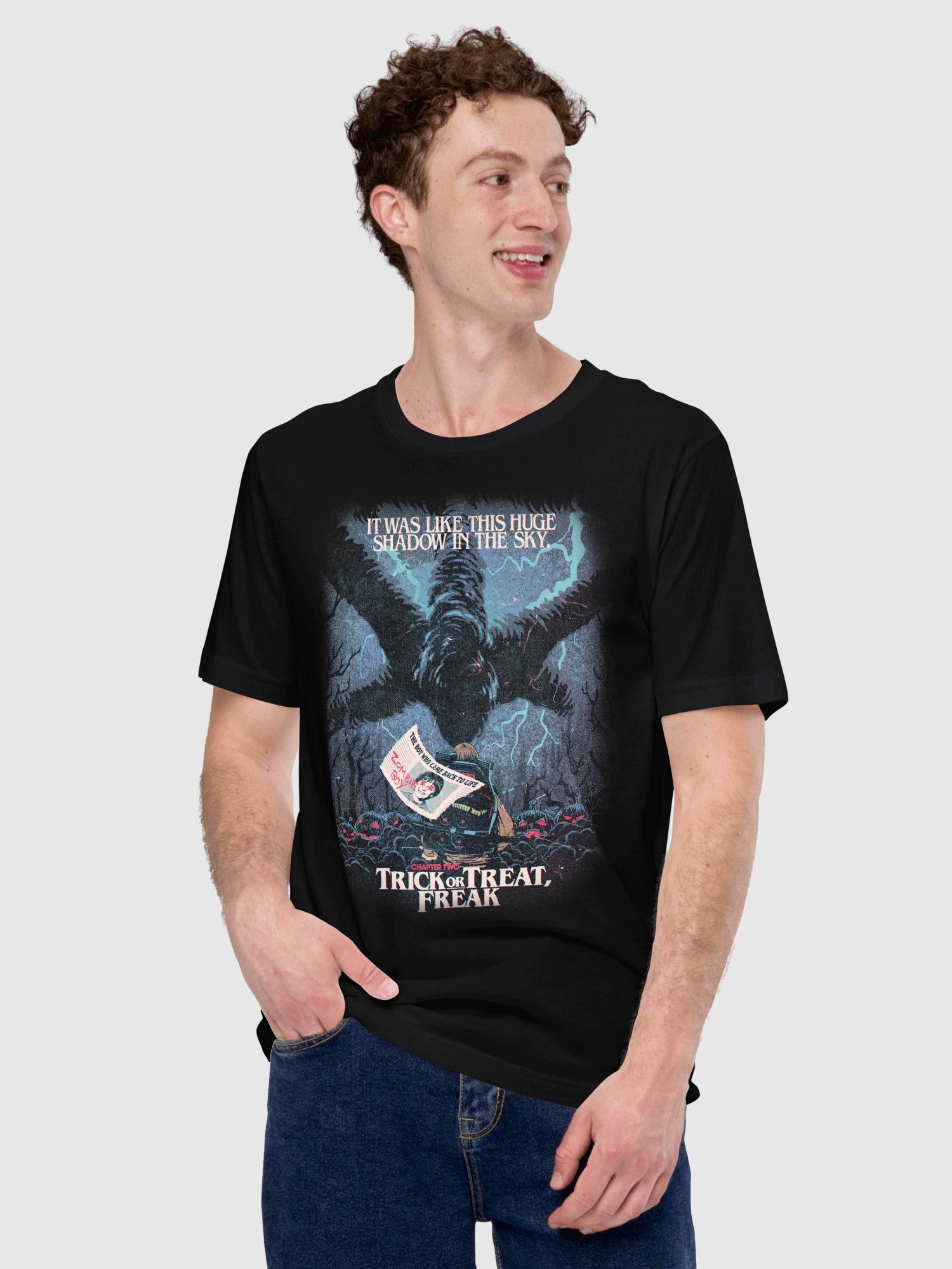 Stranger Things Season 2 x Butcher Billy Trick or Treat, Freak T-Shirt - Image 2