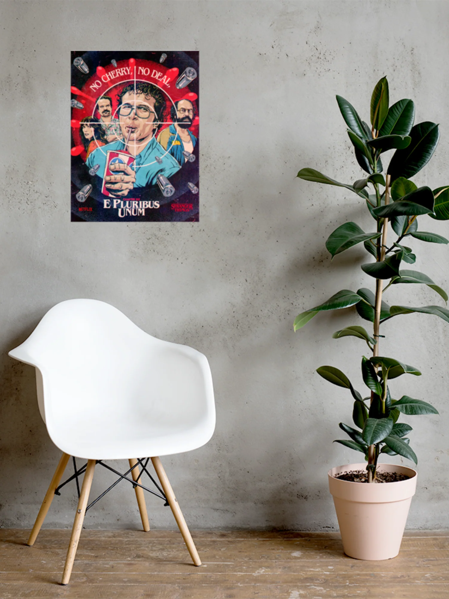 Stranger Things Season 3 x Butcher Billy E Pluribus Unum Poster - Image 2