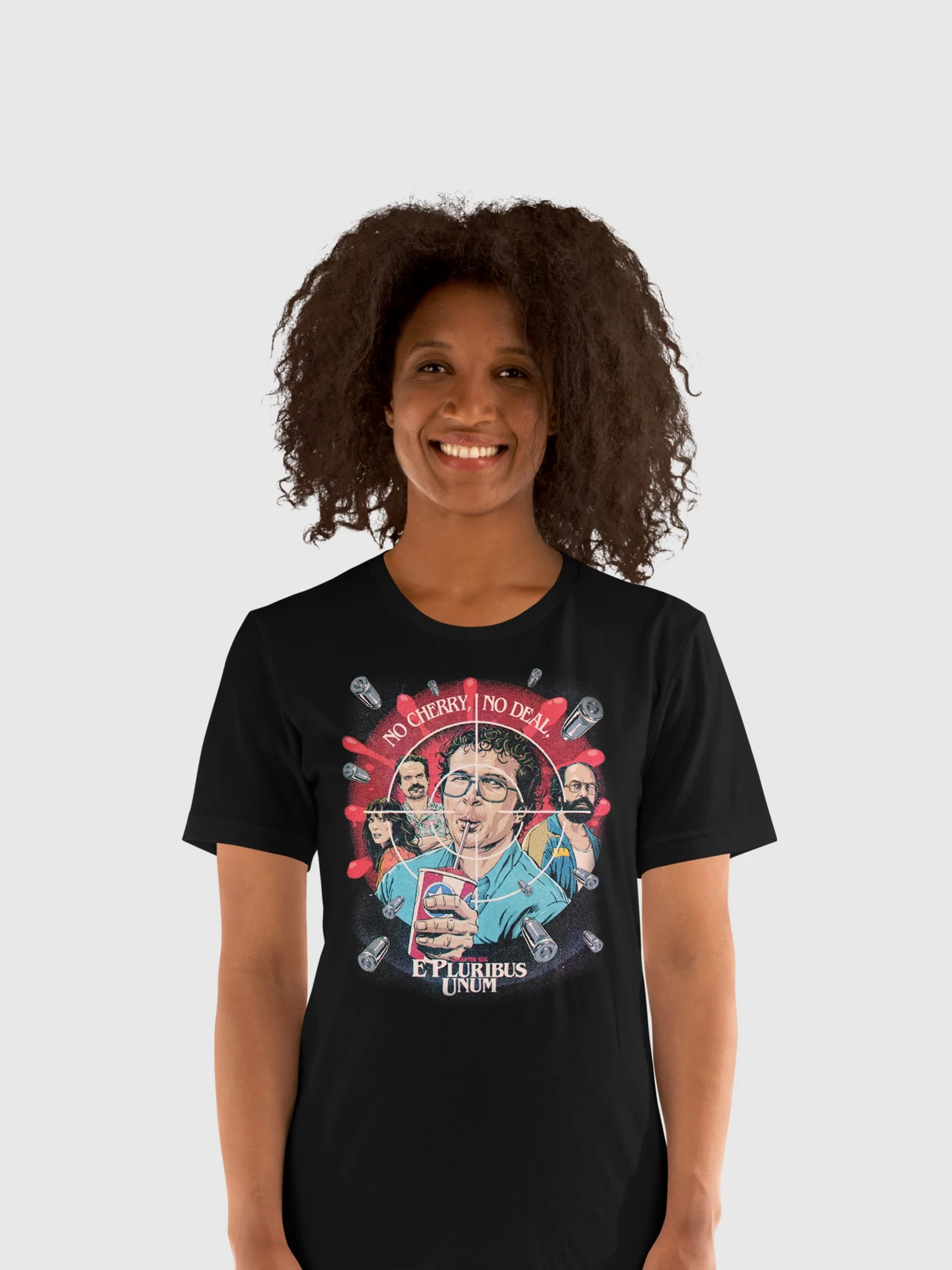 Stranger Things Season 3 x Butcher Billy E Pluribus Unum T-Shirt - Image 2