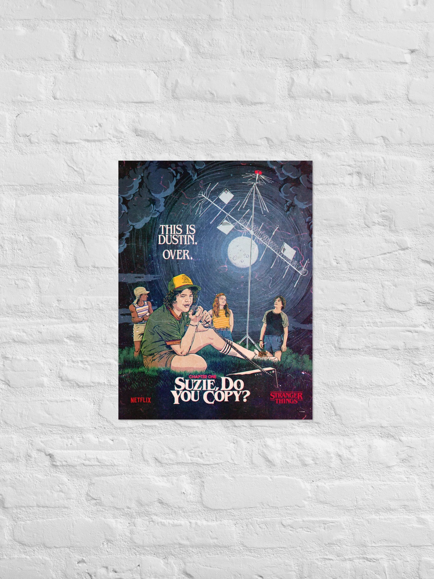 Stranger Things Season 3 x Butcher Billy Suzie, Do You Copy Poster - Image 2