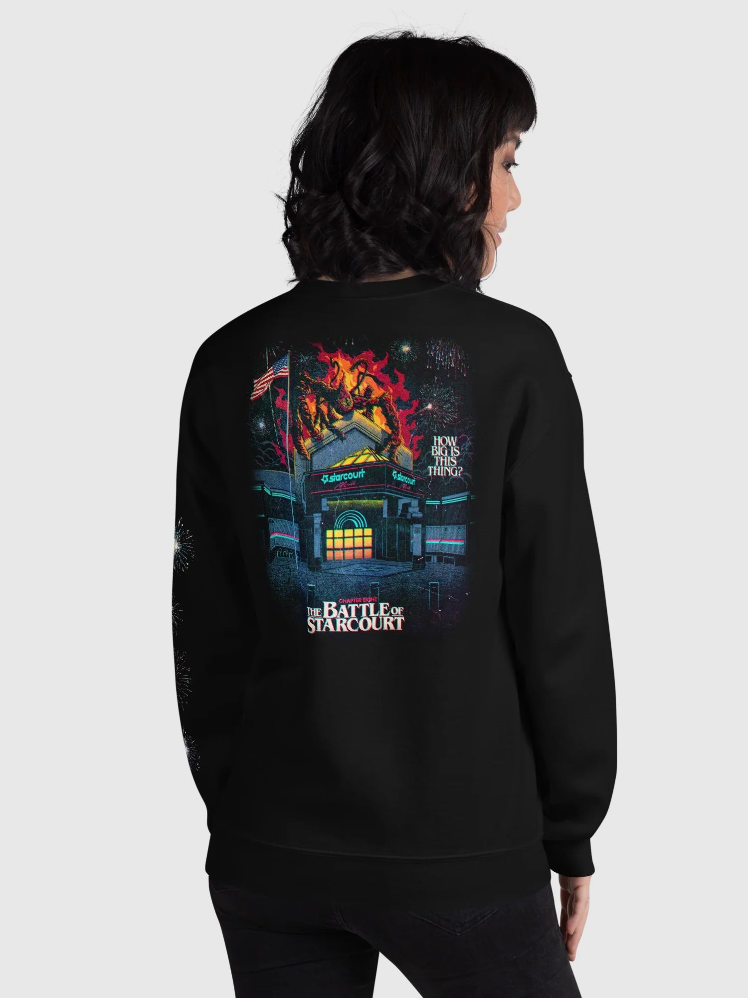 Stranger Things Season 3 x Butcher Billy The Battle Of Starcourt Sweatshirt - Image 3